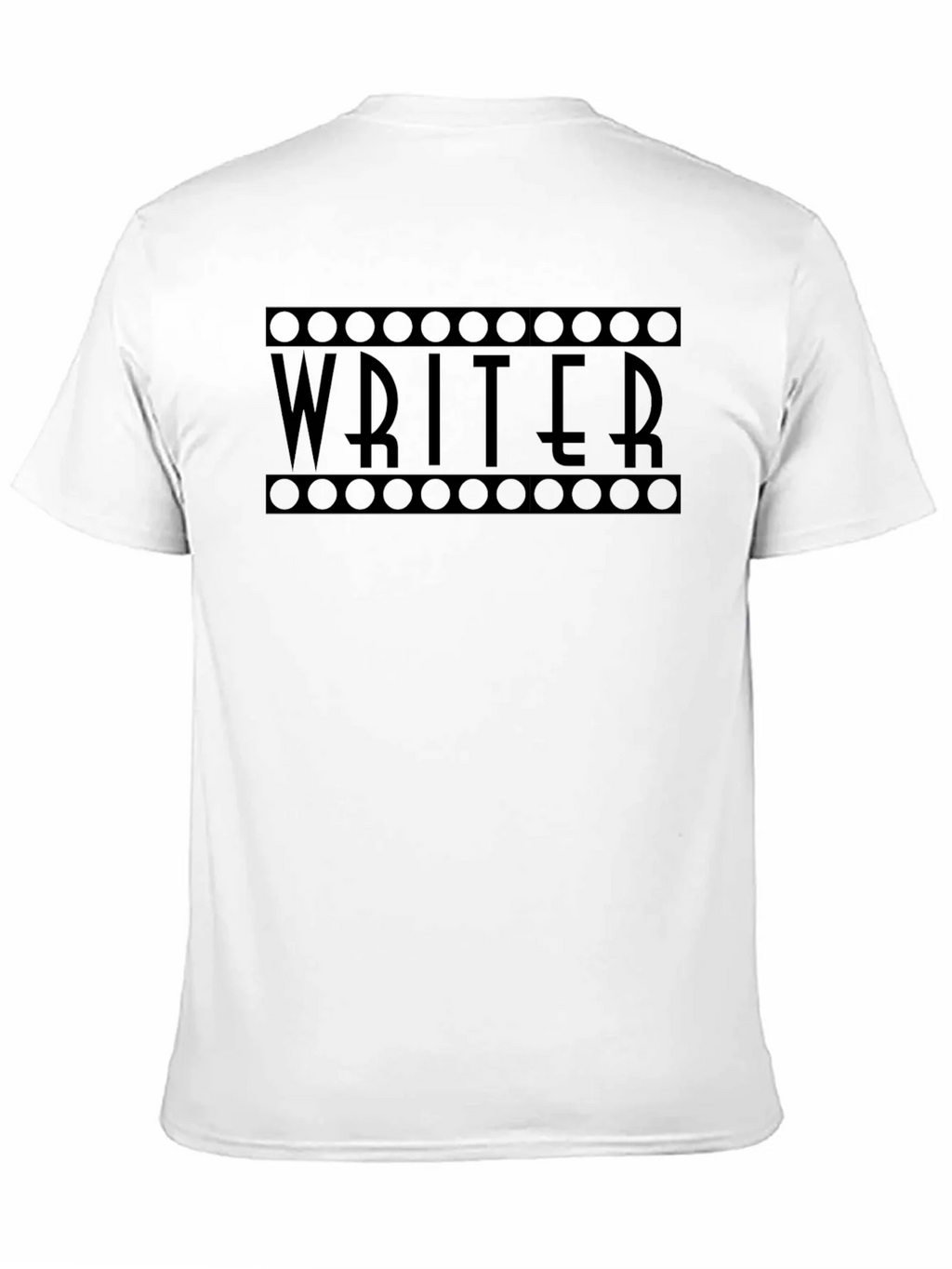 Writer T-Shirt: Black Film Reel Design Creative Profession product image 10