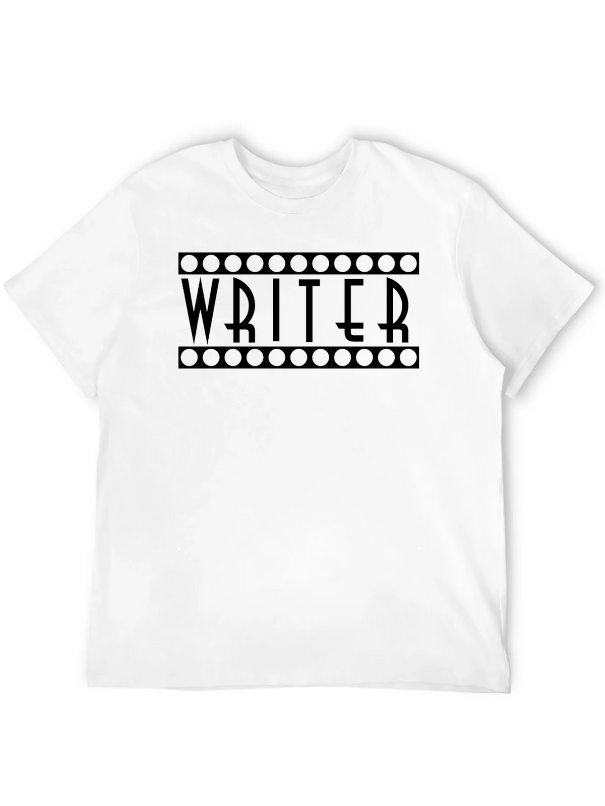 Writer T-Shirt: Black Film Reel Design Creative Profession product image 11
