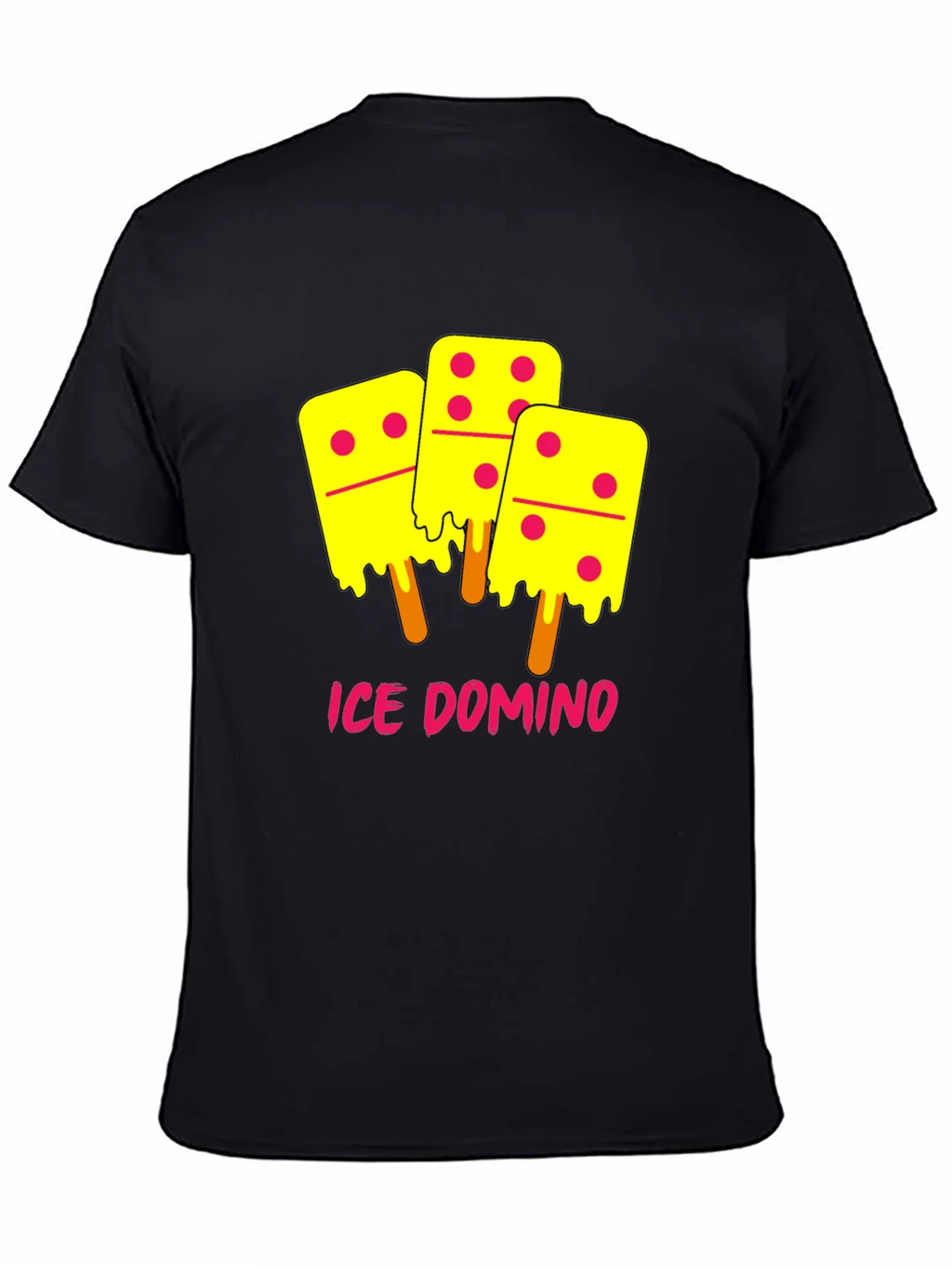Ice Domino T-Shirt - Novelty Graphic Tee product image 4