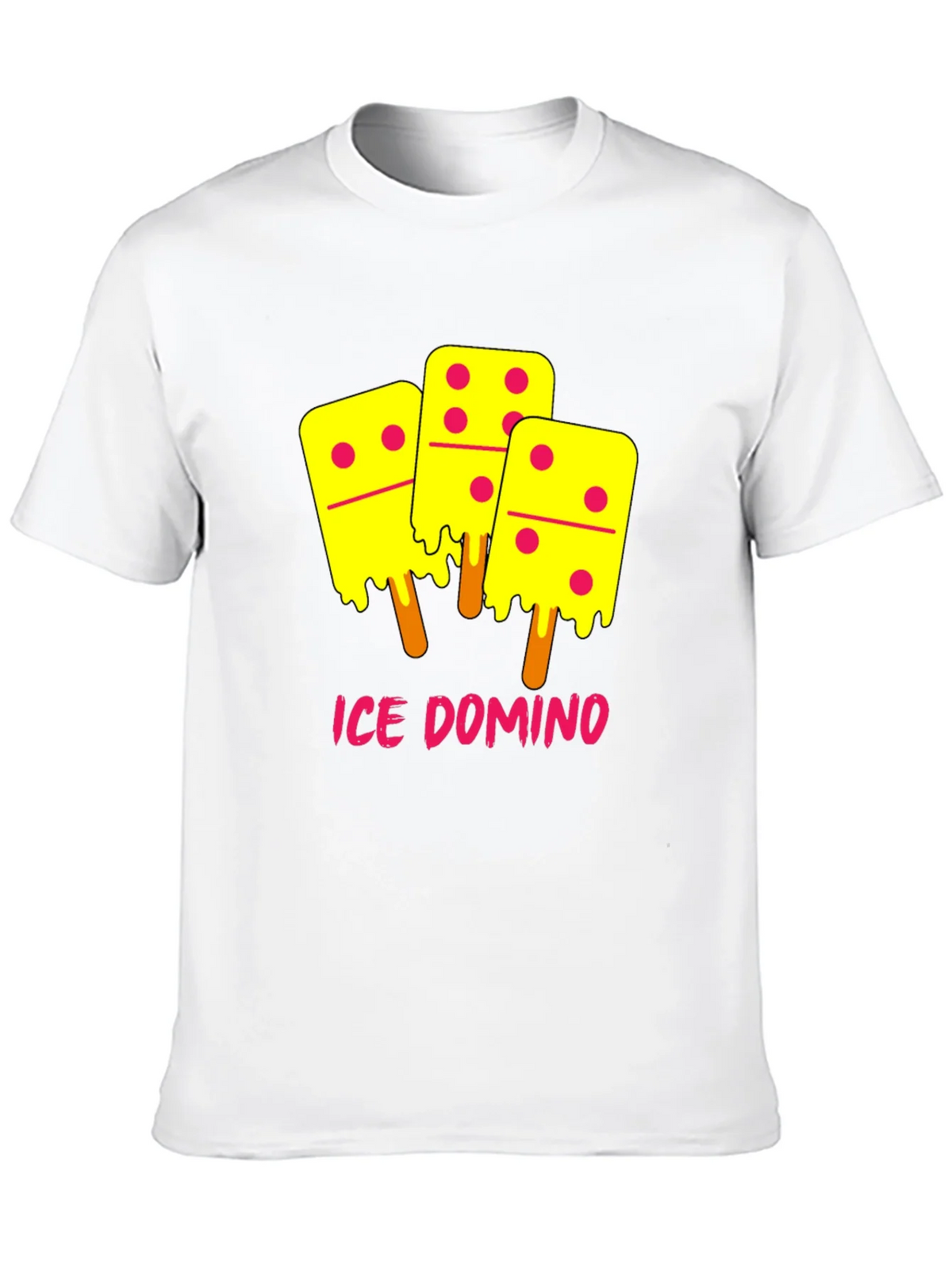 Ice Domino T-Shirt - Novelty Graphic Tee product image 9