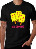 Ice Domino T-Shirt - Novelty Graphic Tee product image 1