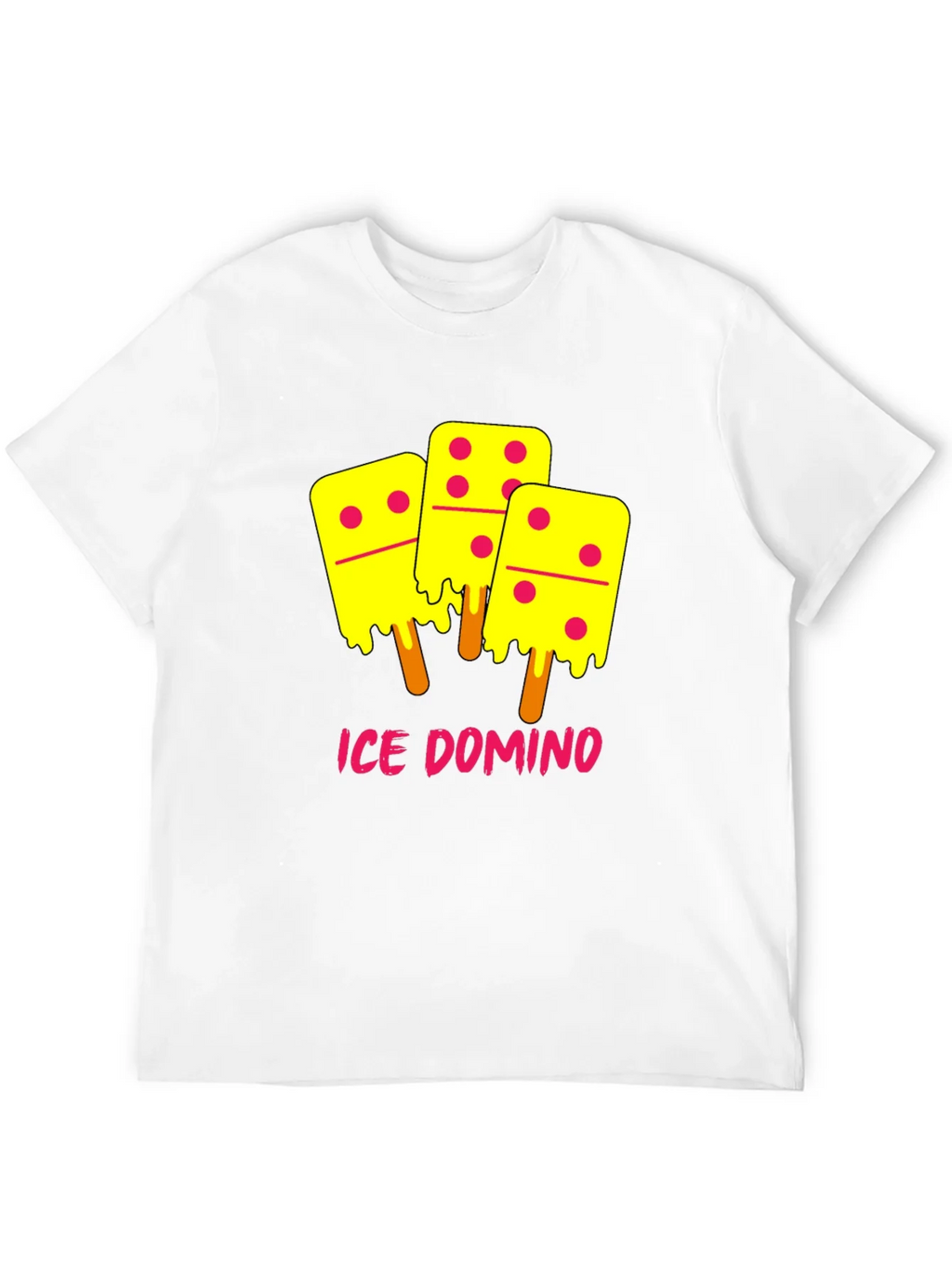 Ice Domino T-Shirt - Novelty Graphic Tee product image 11