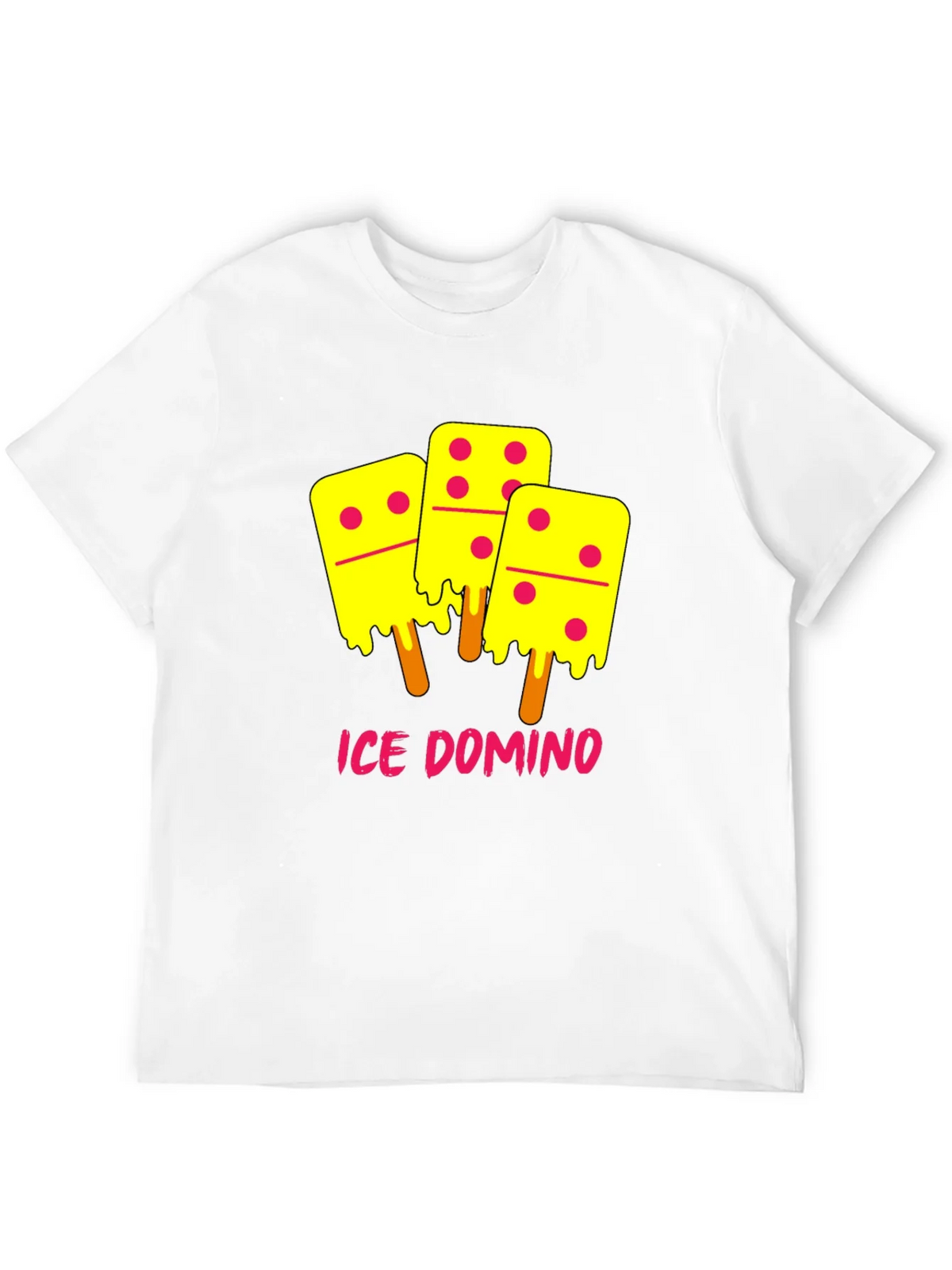 Ice Domino T-Shirt - Novelty Graphic Tee product image 11