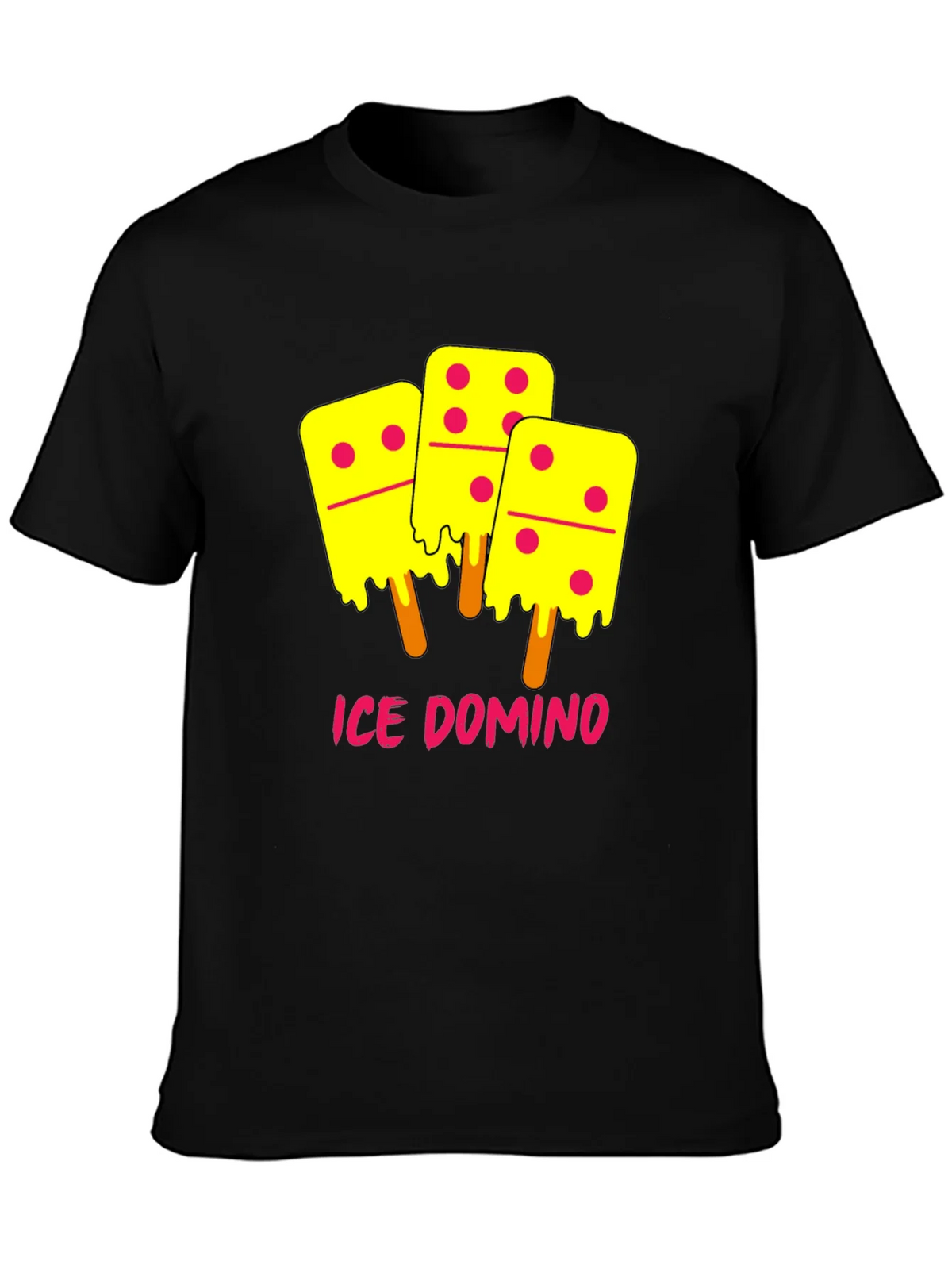 Ice Domino T-Shirt - Novelty Graphic Tee product image 3