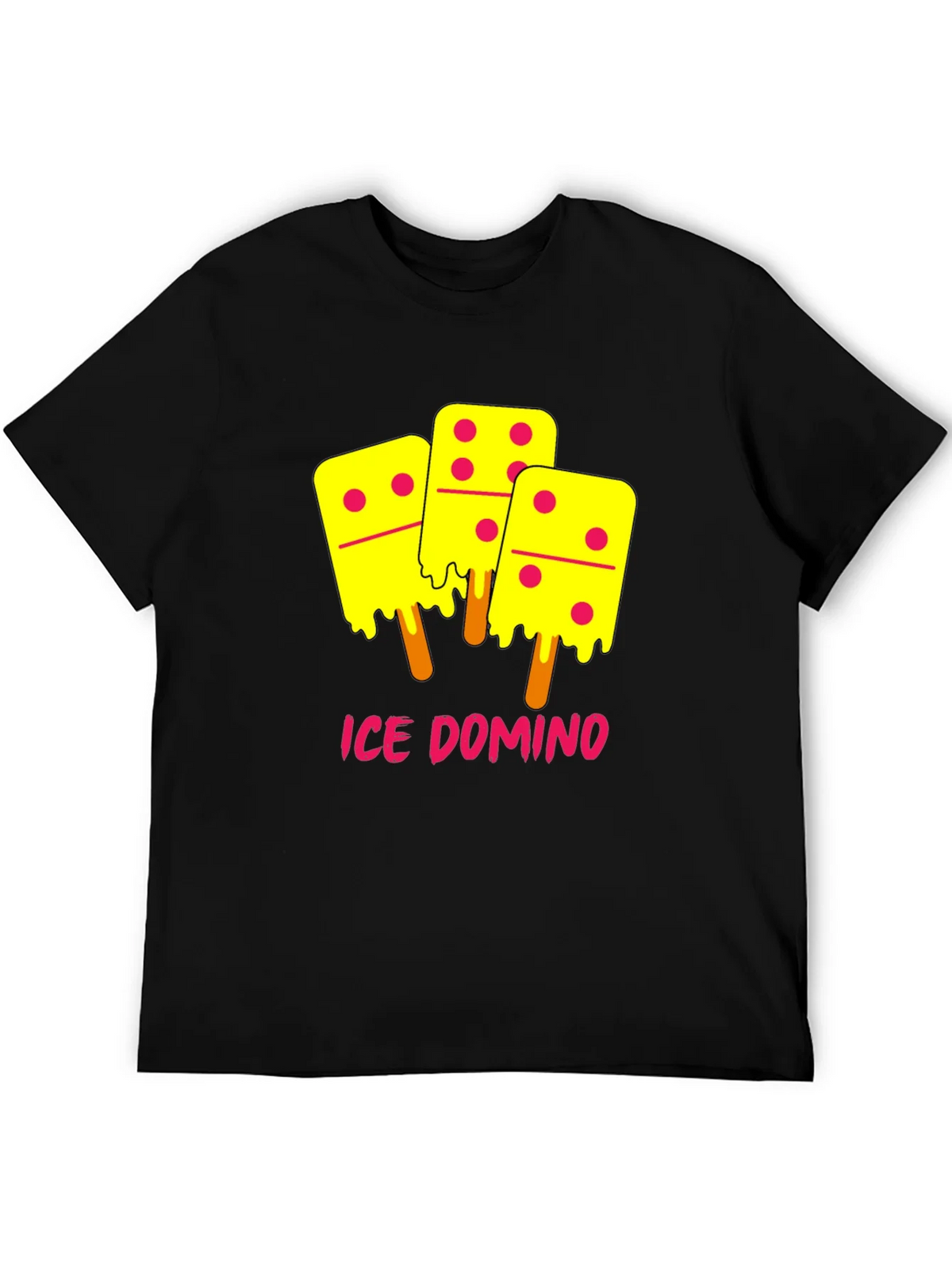 Ice Domino T-Shirt - Novelty Graphic Tee product image 5