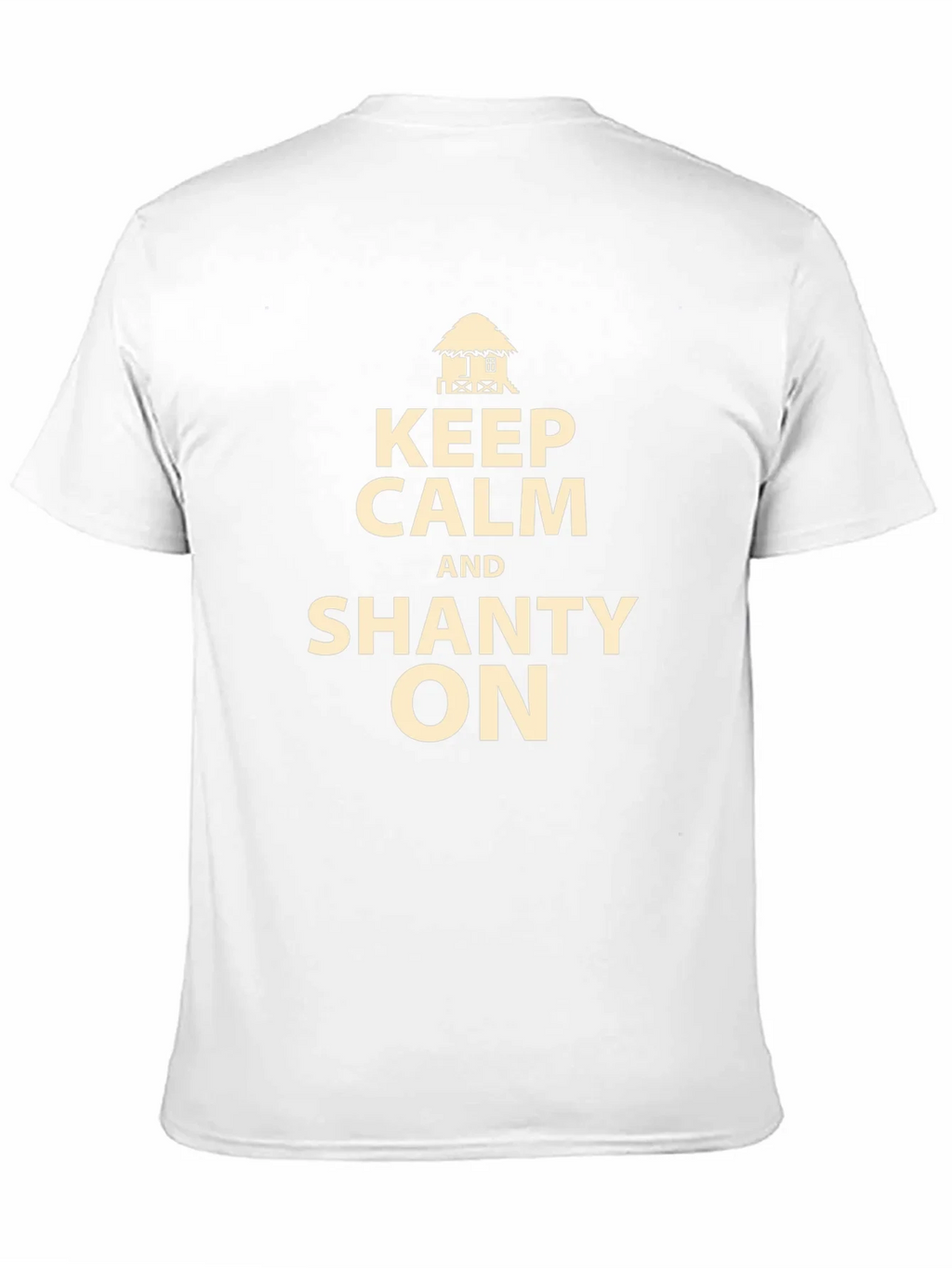 Keep Calm and Shanty On Black T-Shirt product image 10