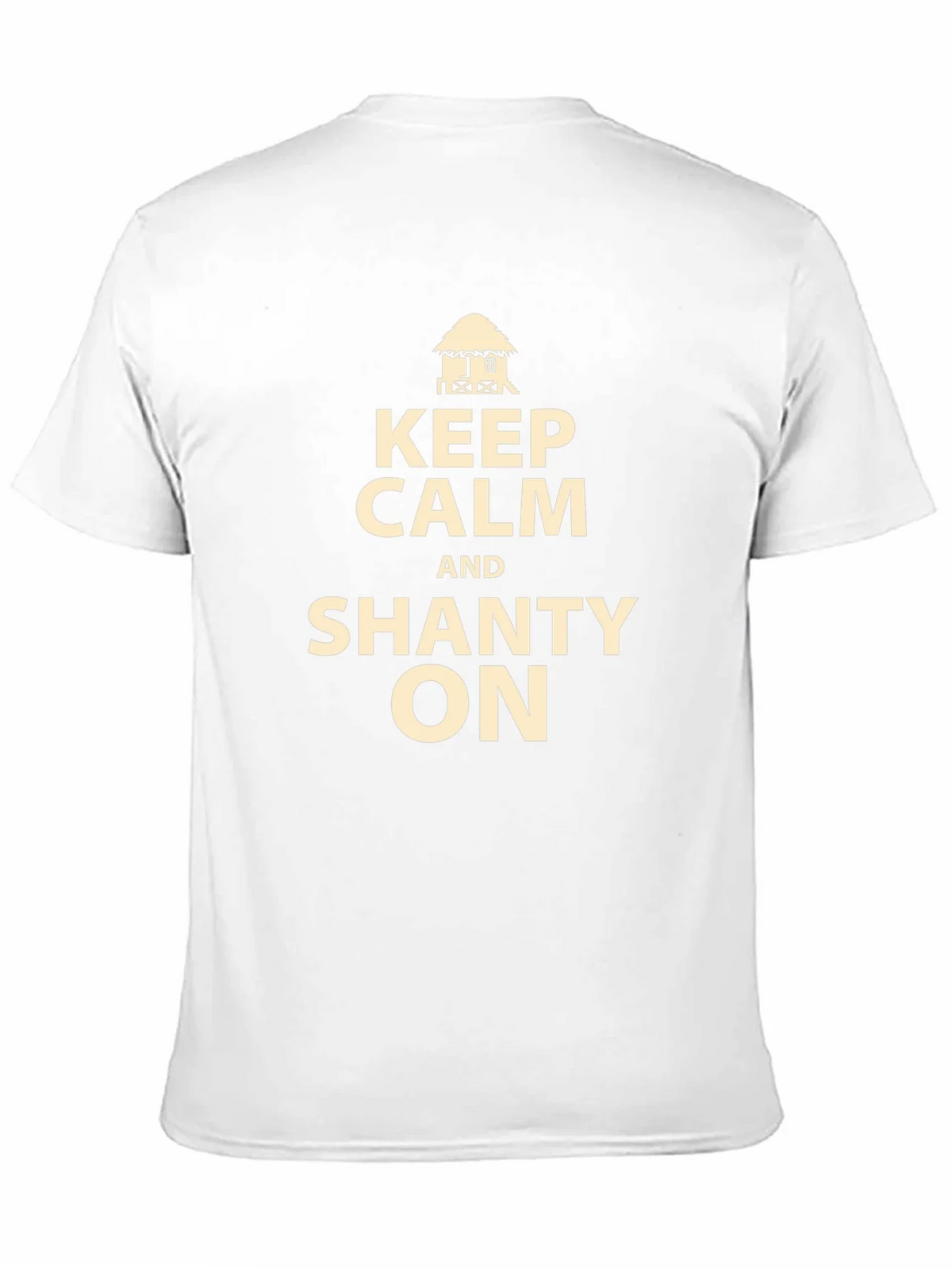 Keep Calm and Shanty On Black T-Shirt product image 10