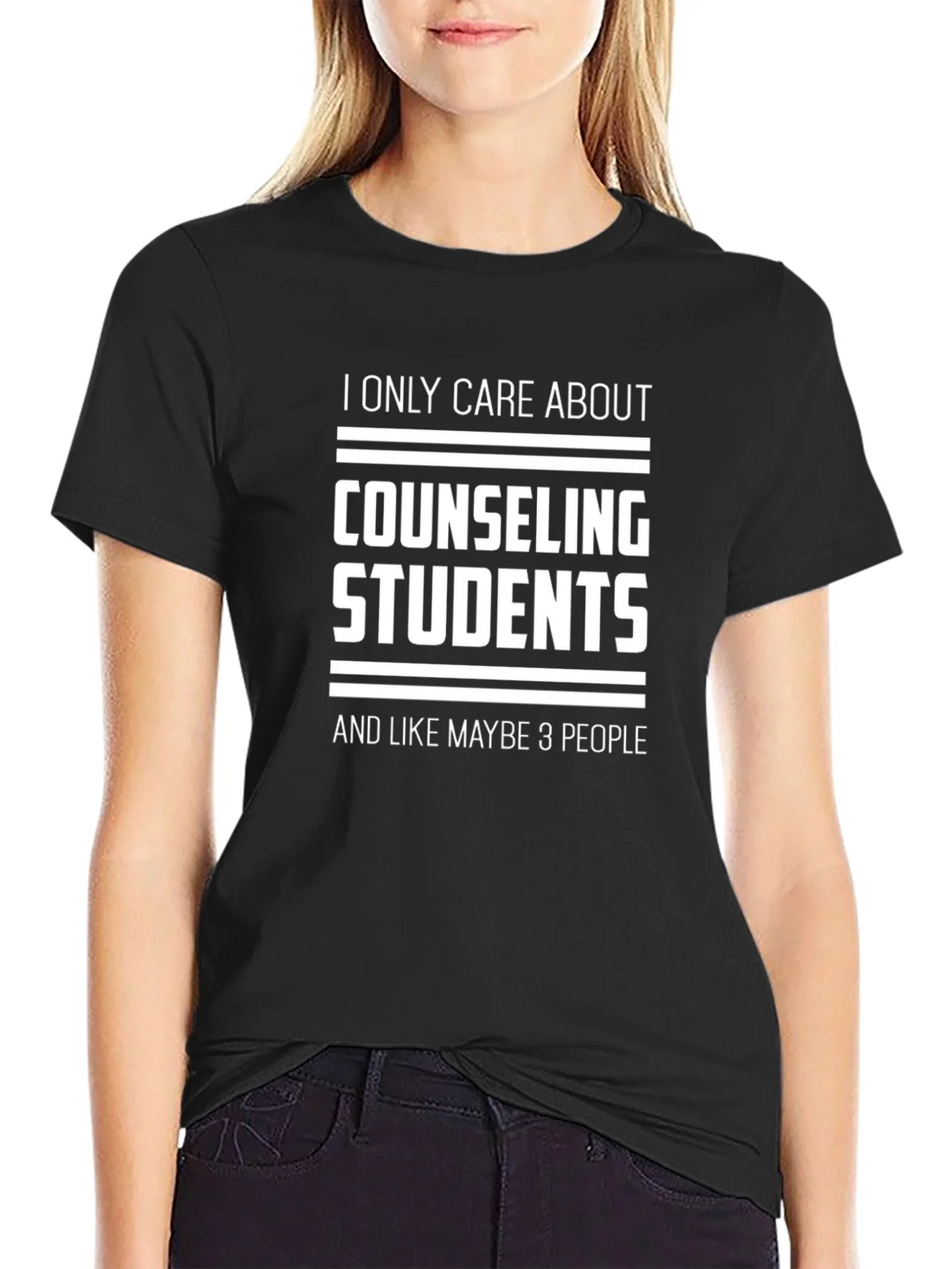 Counseling Students T-Shirt - I Only Care About... product image 2