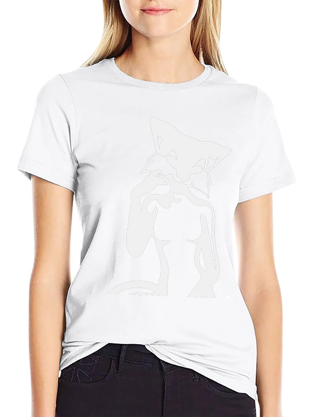 Wolf Graphic T-Shirt - Mens Black Tee product image 8