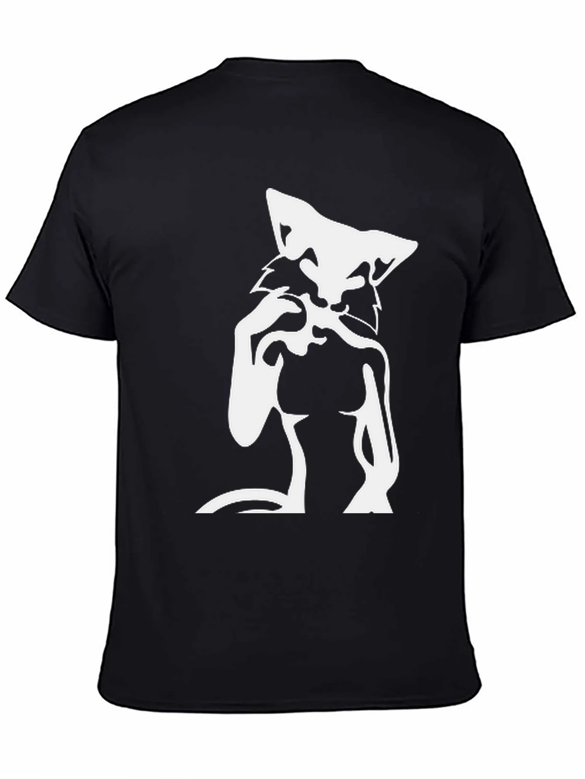 Wolf Graphic T-Shirt - Mens Black Tee product image 4