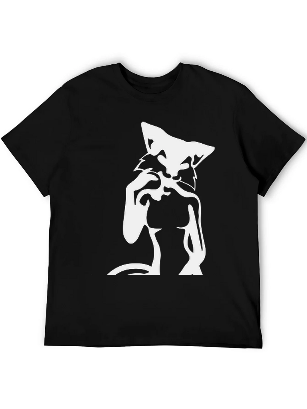 Wolf Graphic T-Shirt - Mens Black Tee product image 5