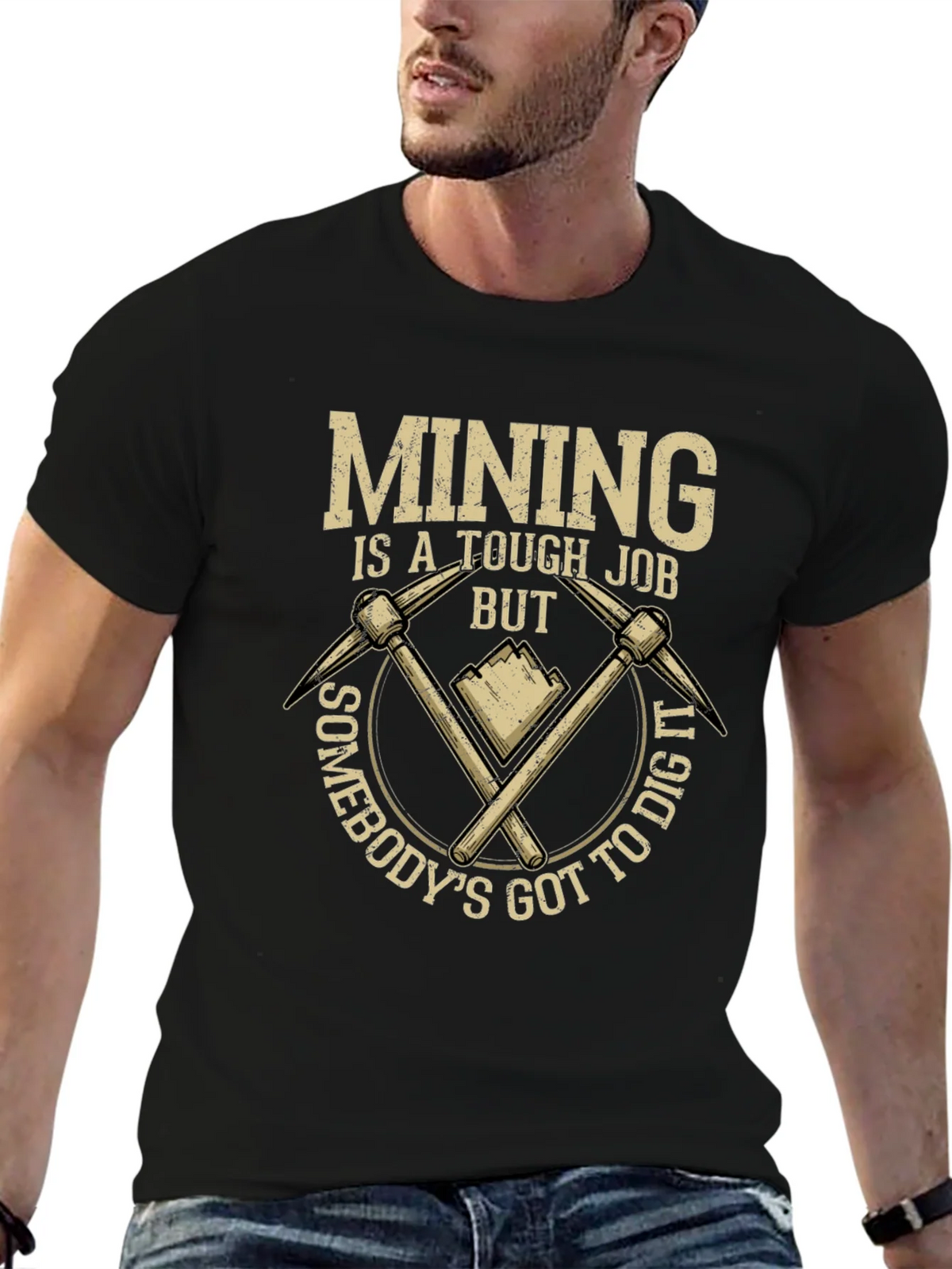 Mining Tough Job T-Shirt: Dig In Style product image 6