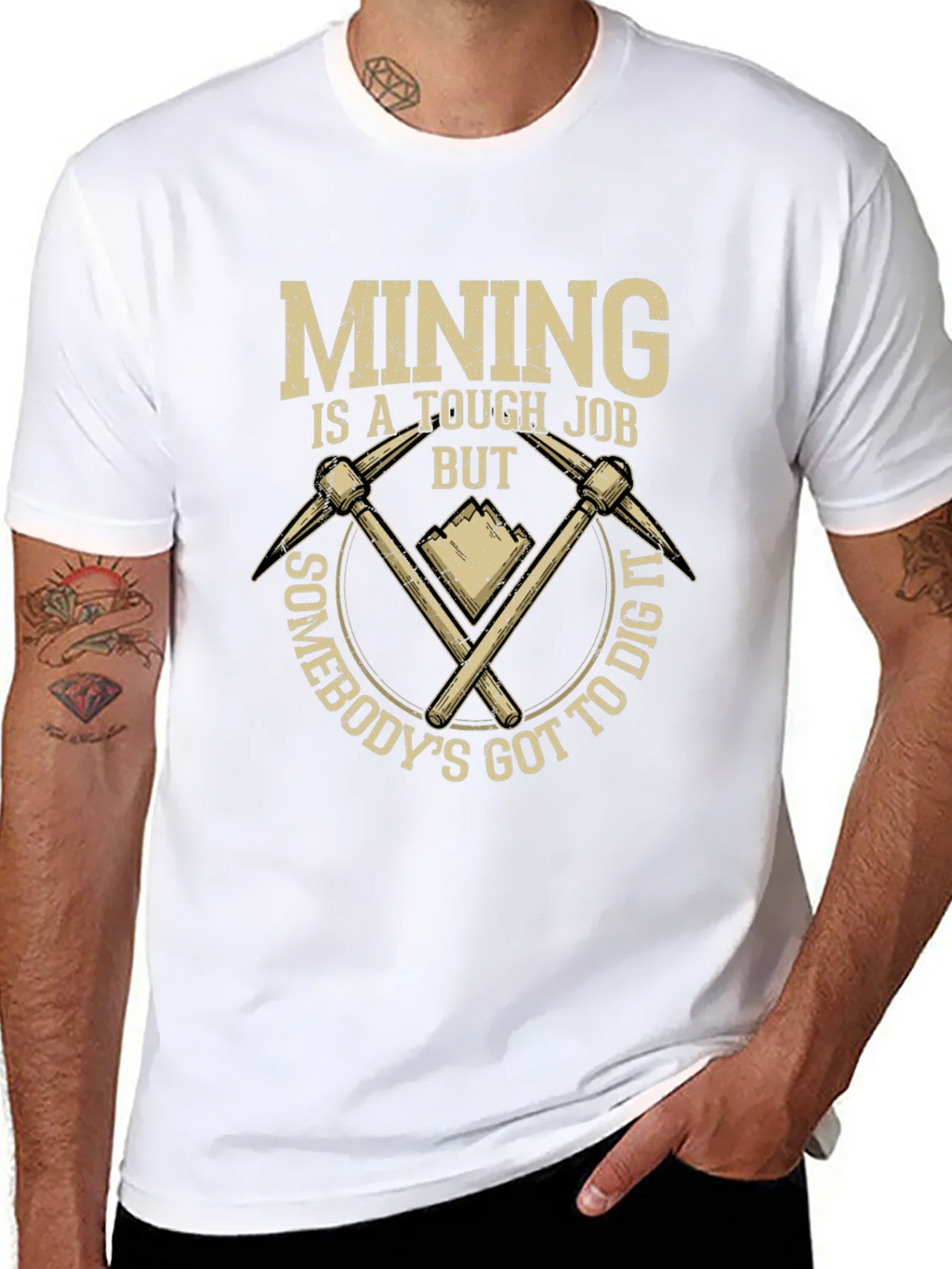 Mining Tough Job T-Shirt: Dig In Style product image 7