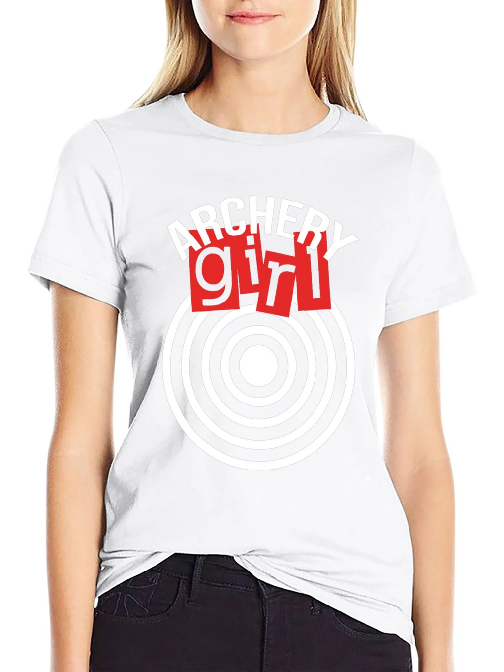 Archery Girl Target T-Shirt product image 8