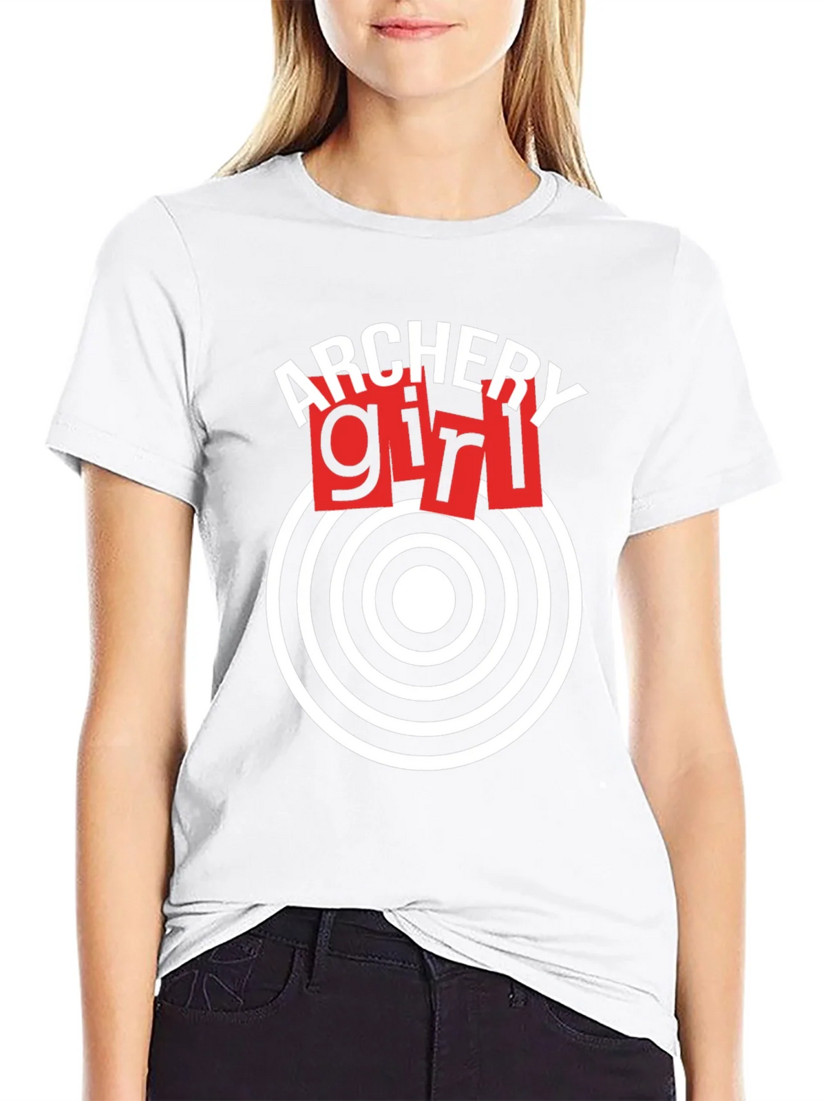 Archery Girl Target T-Shirt product image 8