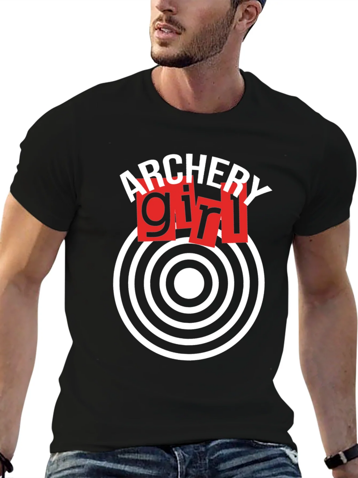 Archery Girl Target T-Shirt product image 6