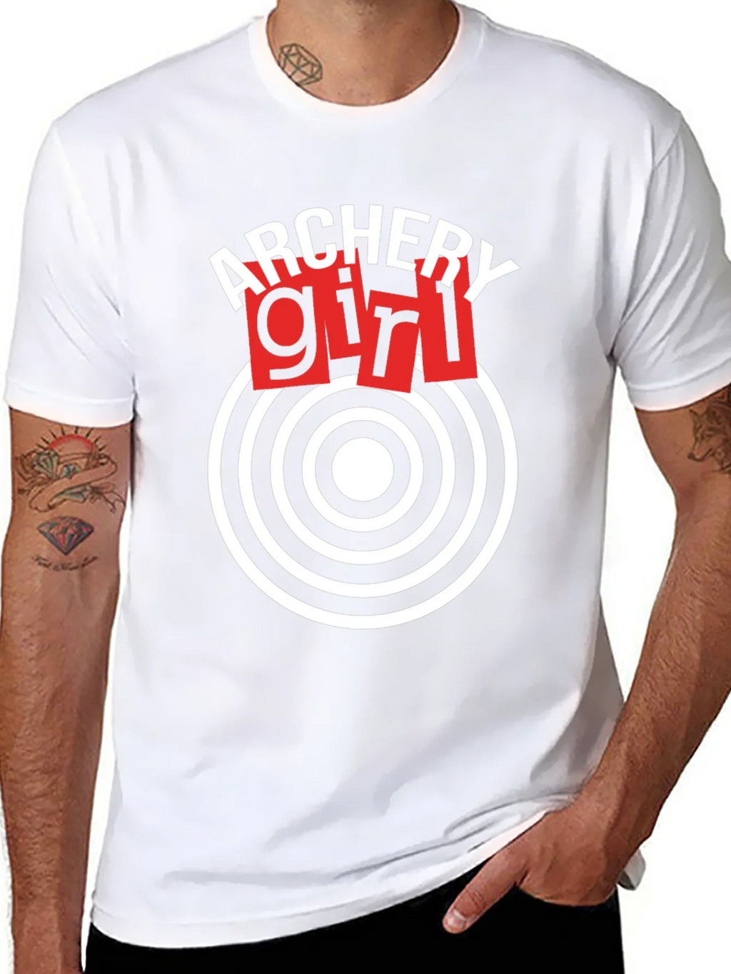 Archery Girl Target T-Shirt product image 7