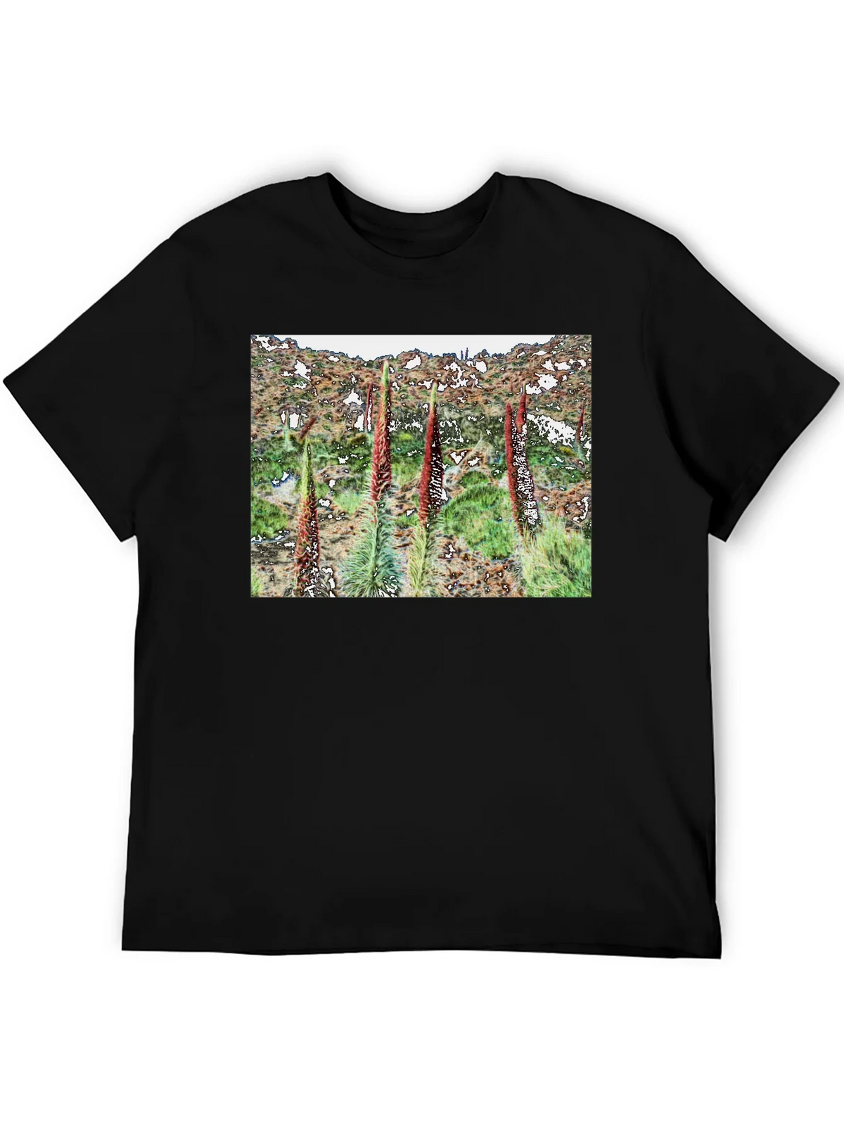 Botanical T-Shirt - Unique Floral Design product image 1