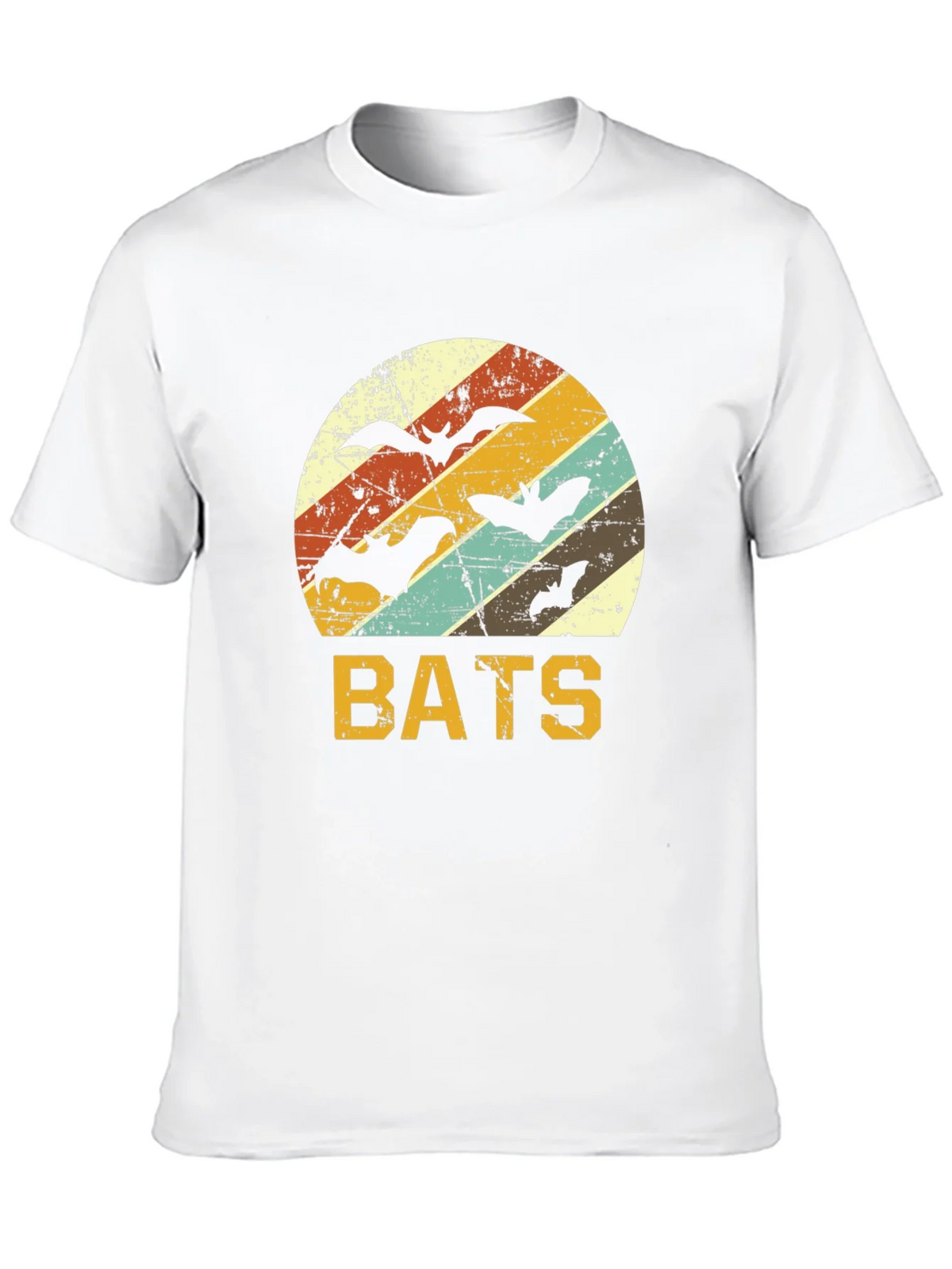Retro Bats T-Shirt | Halloween Apparel product image 9