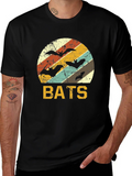 Retro Bats T-Shirt | Halloween Apparel product image 1
