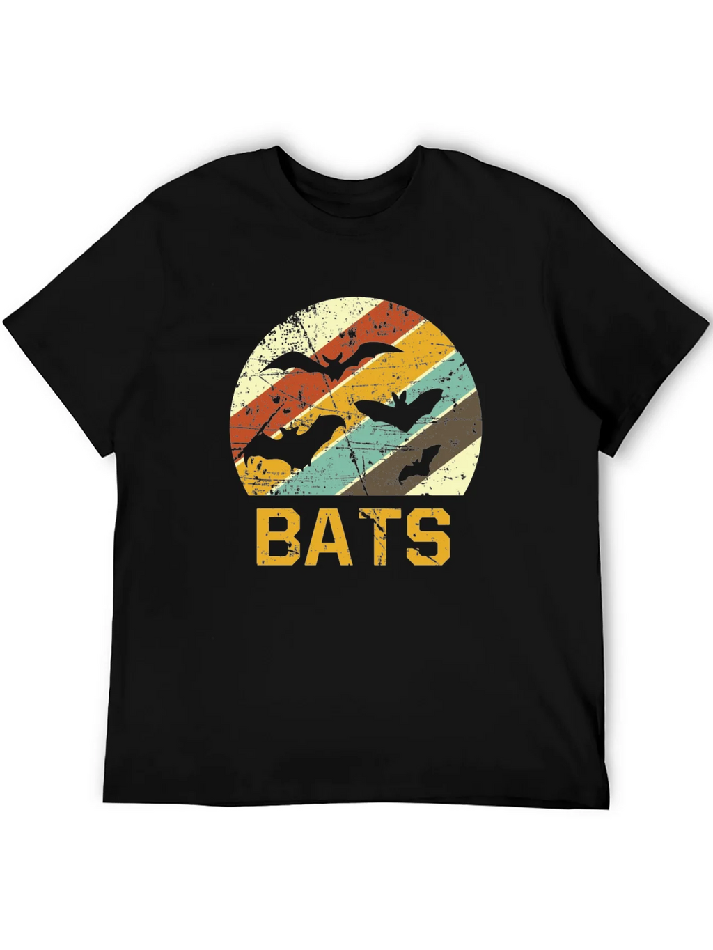 Retro Bats T-Shirt | Halloween Apparel product image 5