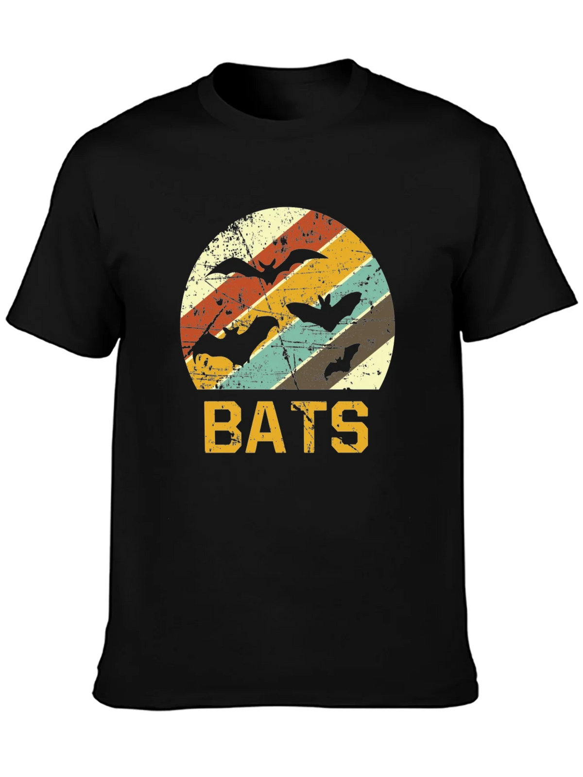 Retro Bats T-Shirt | Halloween Apparel product image 3