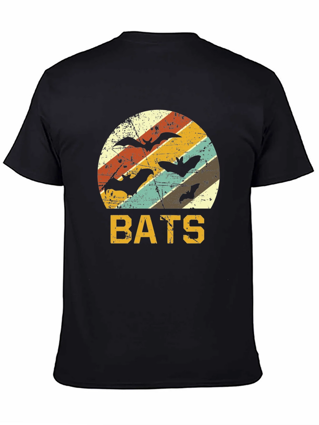 Retro Bats T-Shirt | Halloween Apparel product image 4