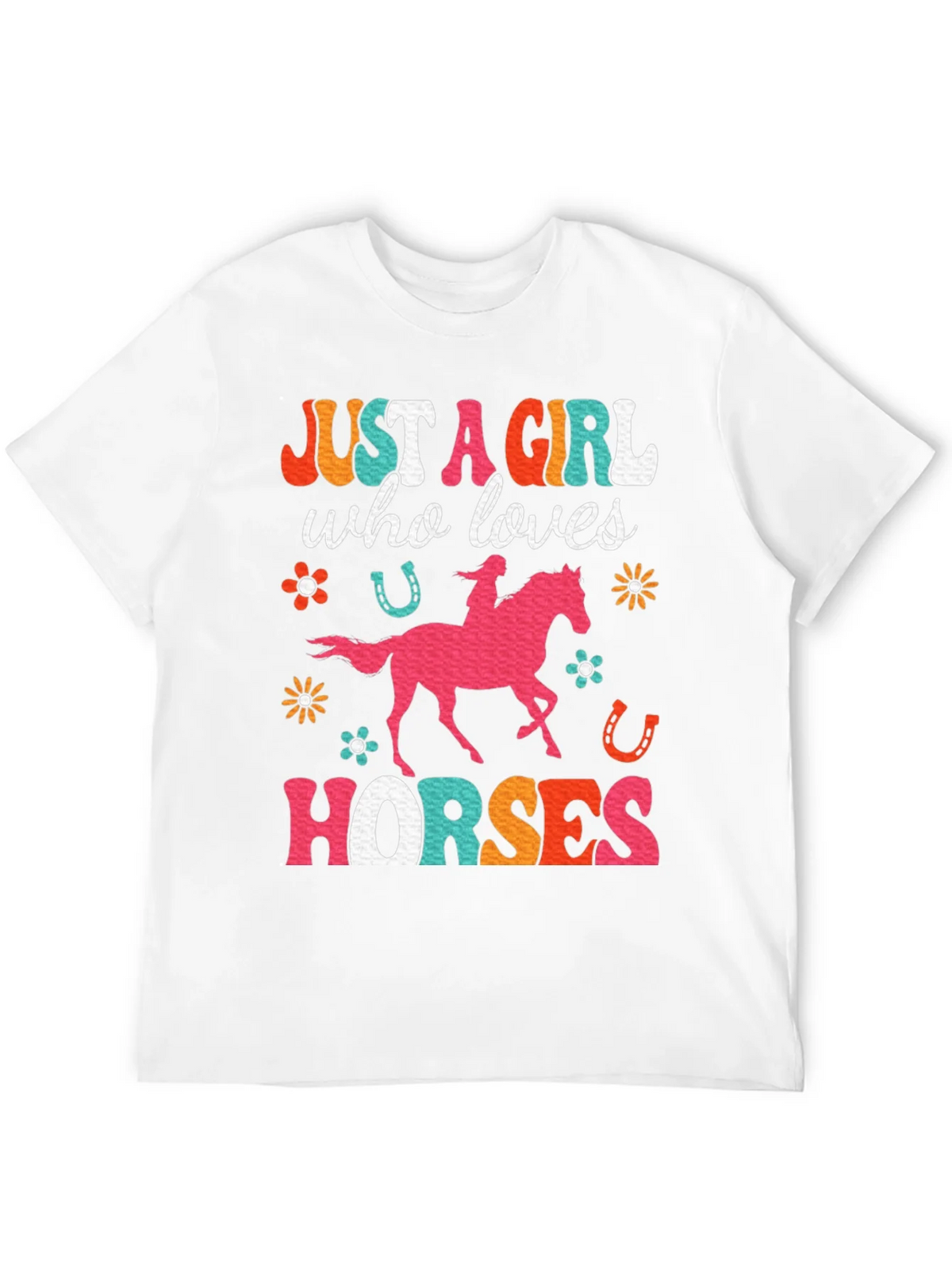 Just A Girl Who Loves Horses Graphic T-Shirt product image 11