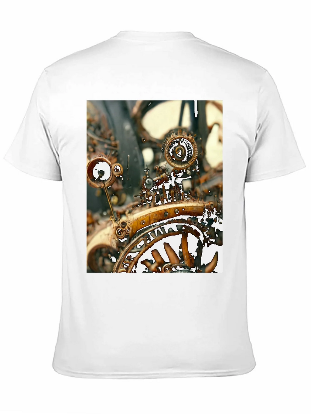 Steampunk Gear T-Shirt - Unique Graphic Tee product image 10