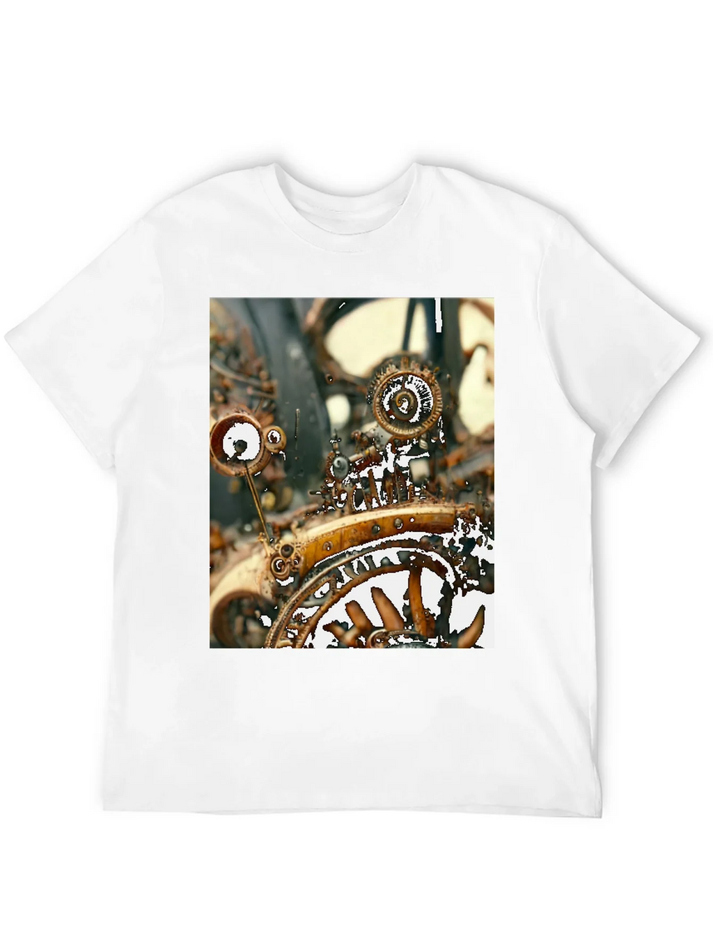 Steampunk Gear T-Shirt - Unique Graphic Tee product image 11