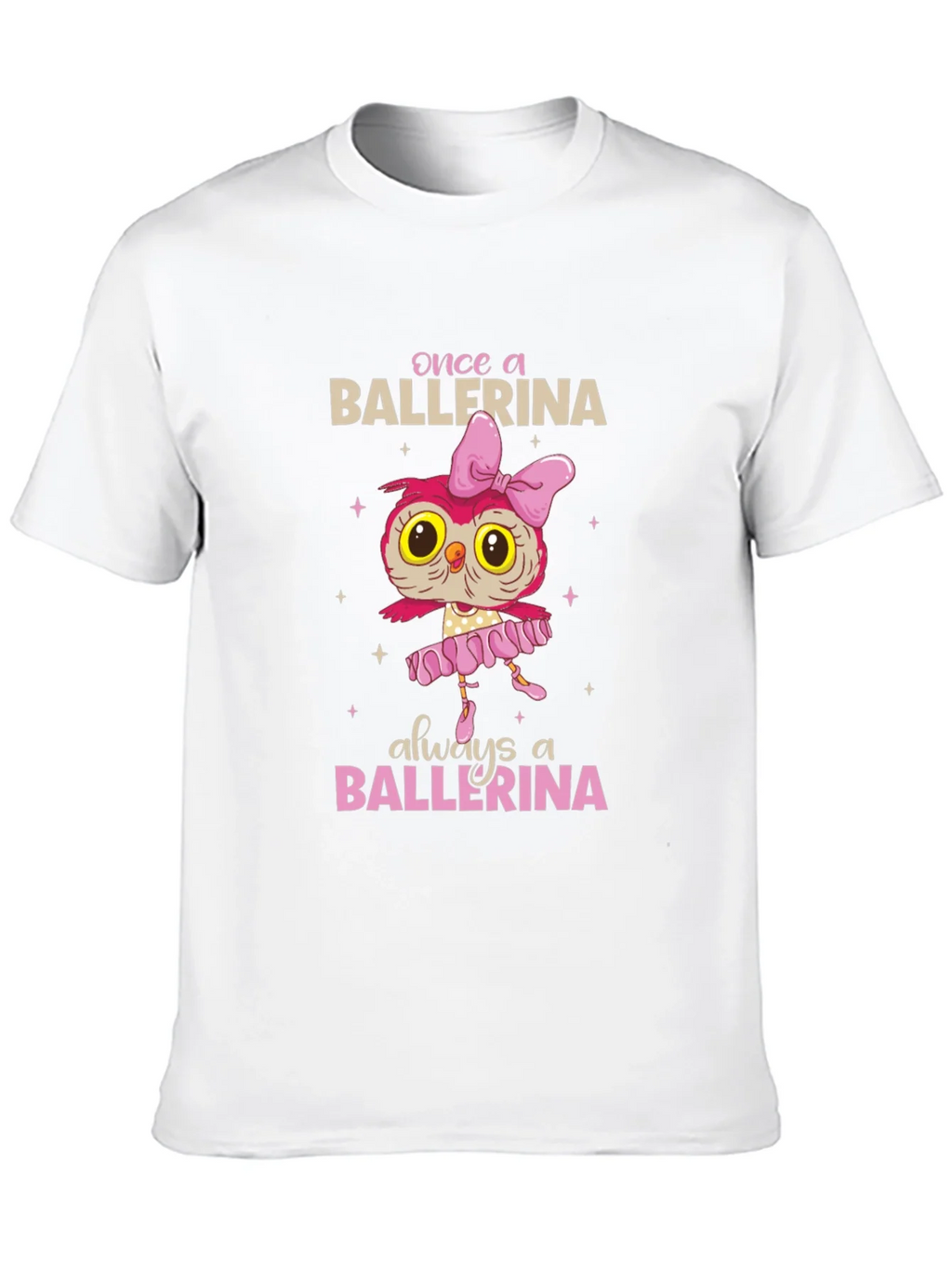 Ballerina Owl Graphic T-Shirt product image 9