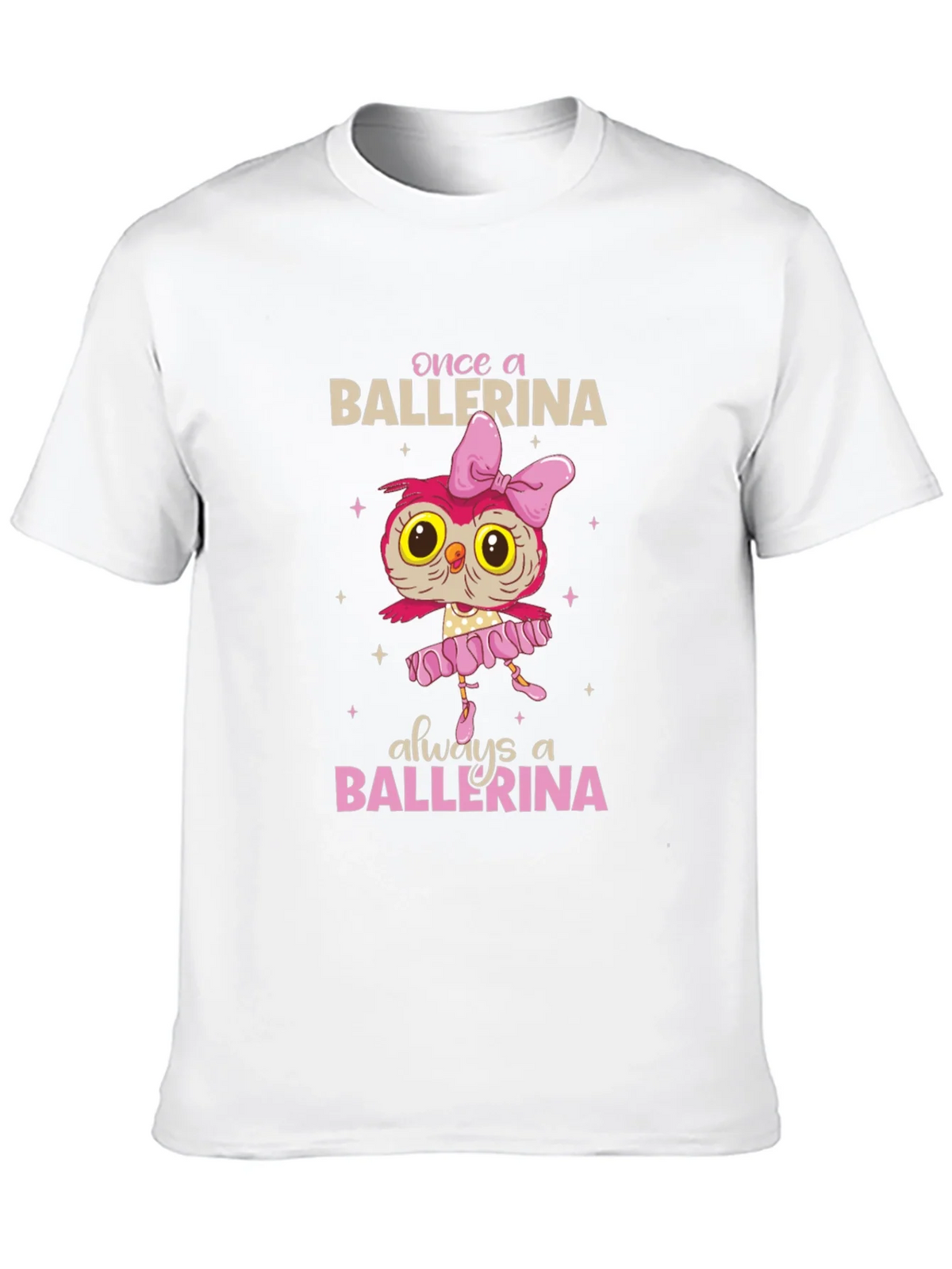 Ballerina Owl Graphic T-Shirt product image 9