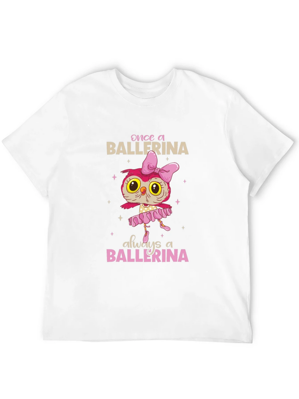 Ballerina Owl Graphic T-Shirt product image 11