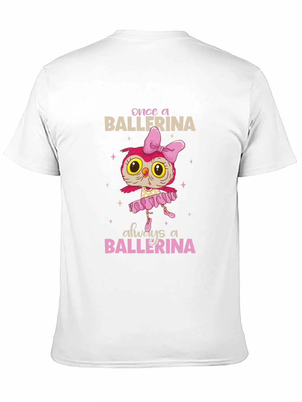 Ballerina Owl Graphic T-Shirt product image 10