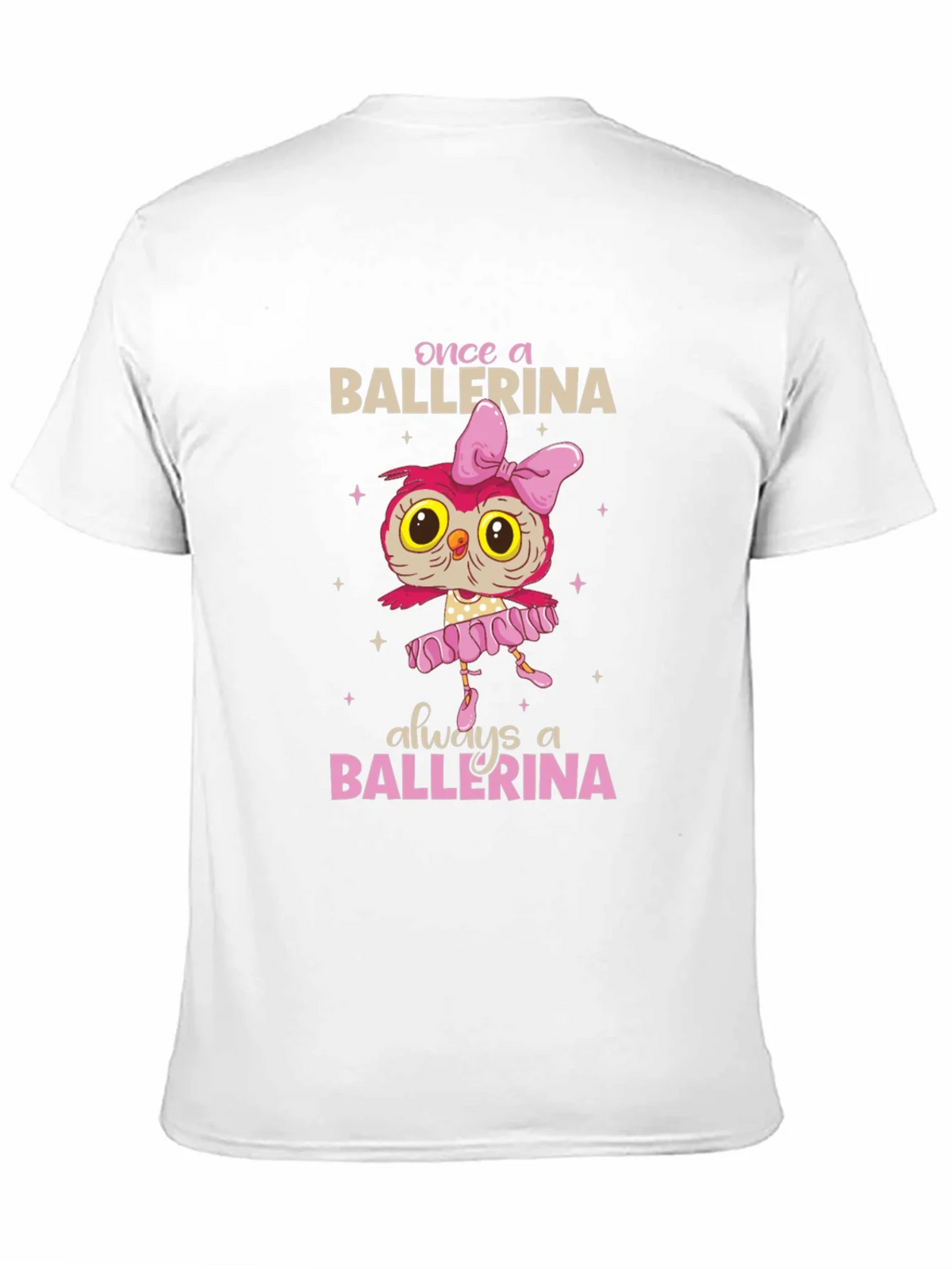 Ballerina Owl Graphic T-Shirt product image 10