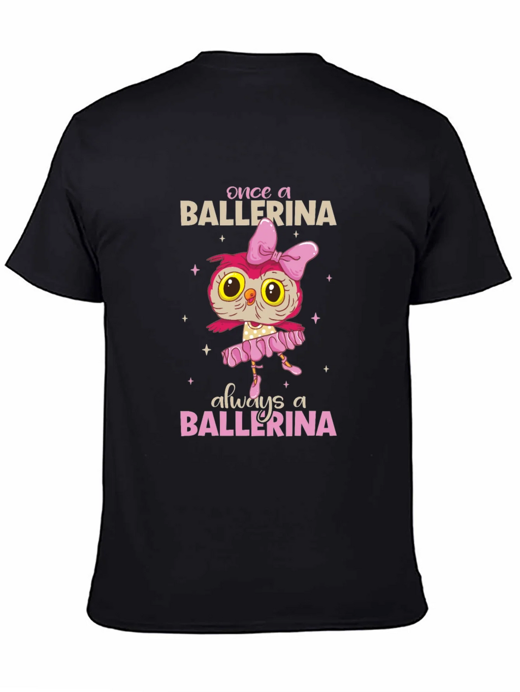 Ballerina Owl Graphic T-Shirt product image 4