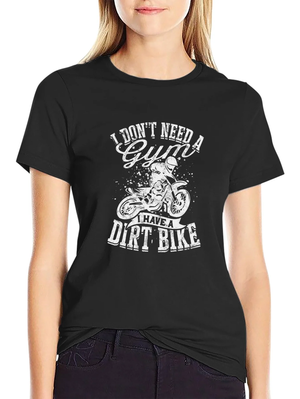 Dirt Bike Gym T-Shirt product image 2