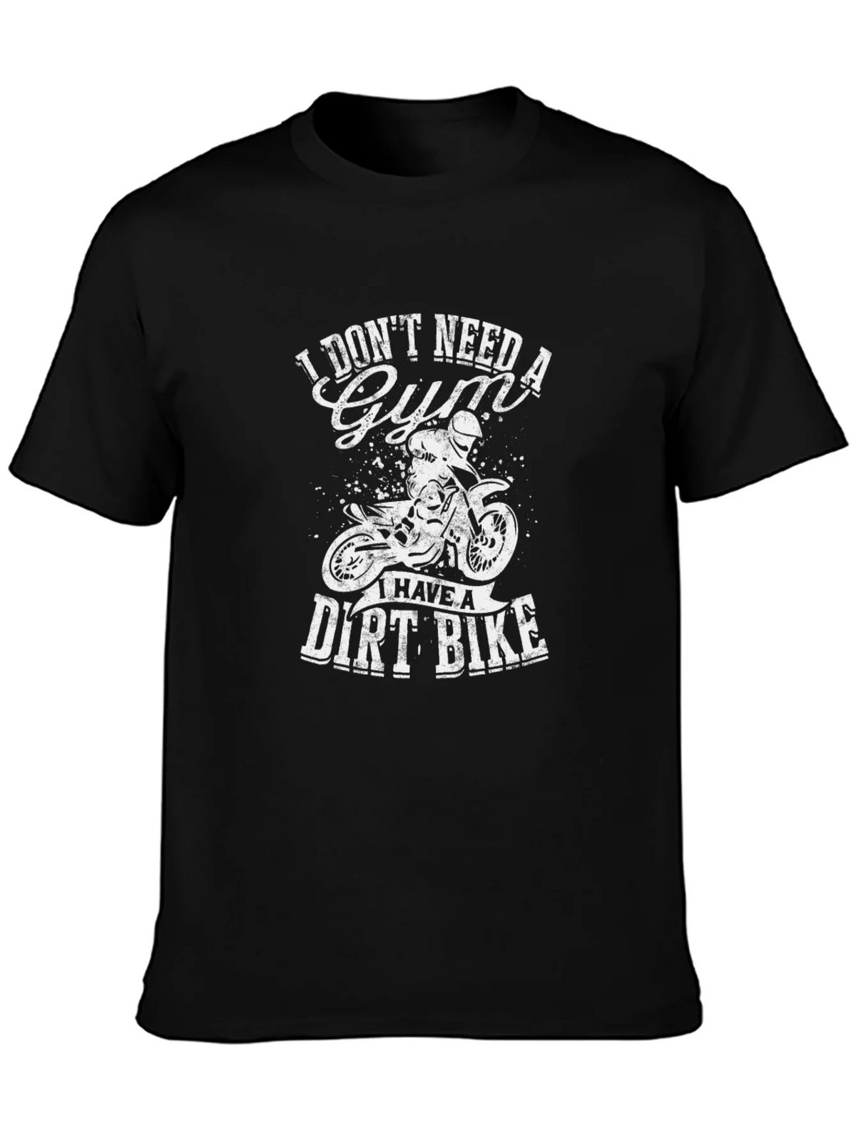 Dirt Bike Gym T-Shirt product image 3