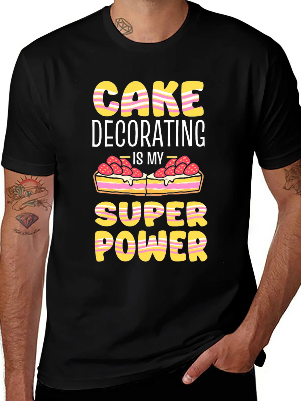 Cake Decorating Super Power Tee product image 1