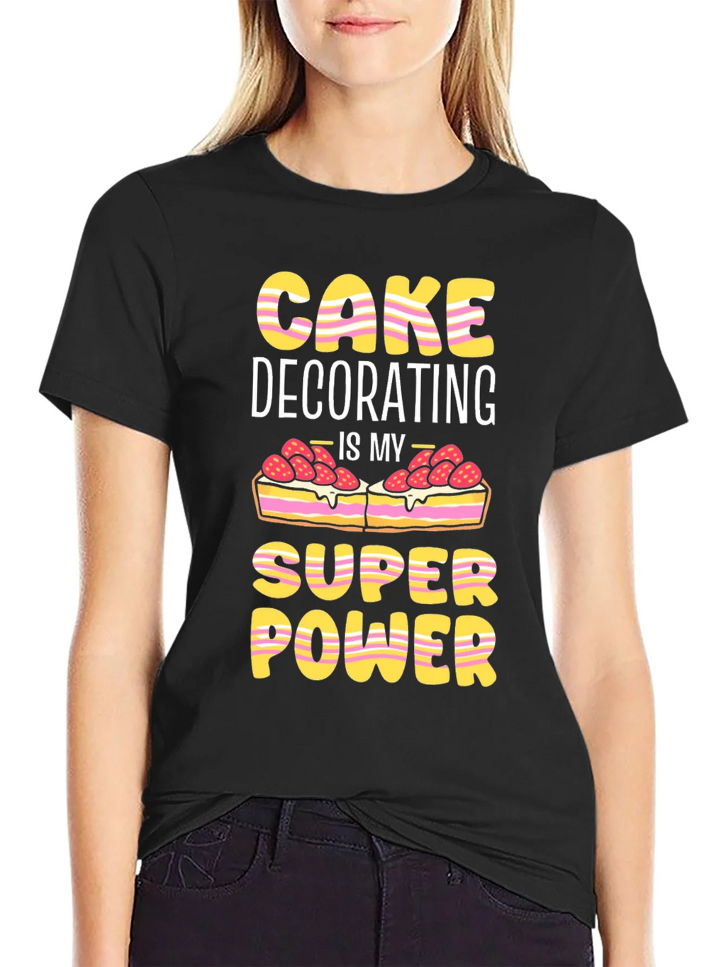 Cake Decorating Super Power Tee product image 2