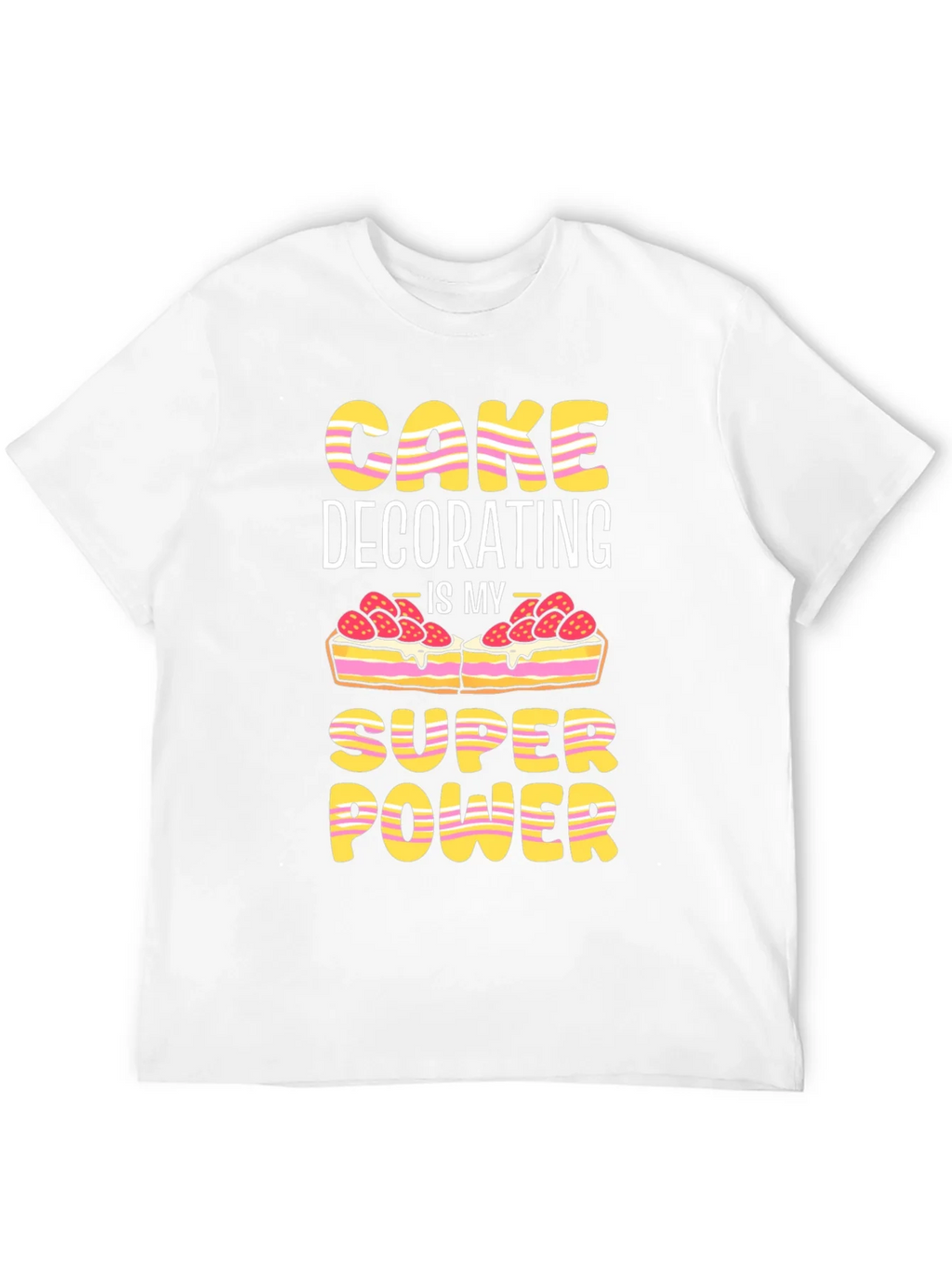 Cake Decorating Super Power Tee product image 11