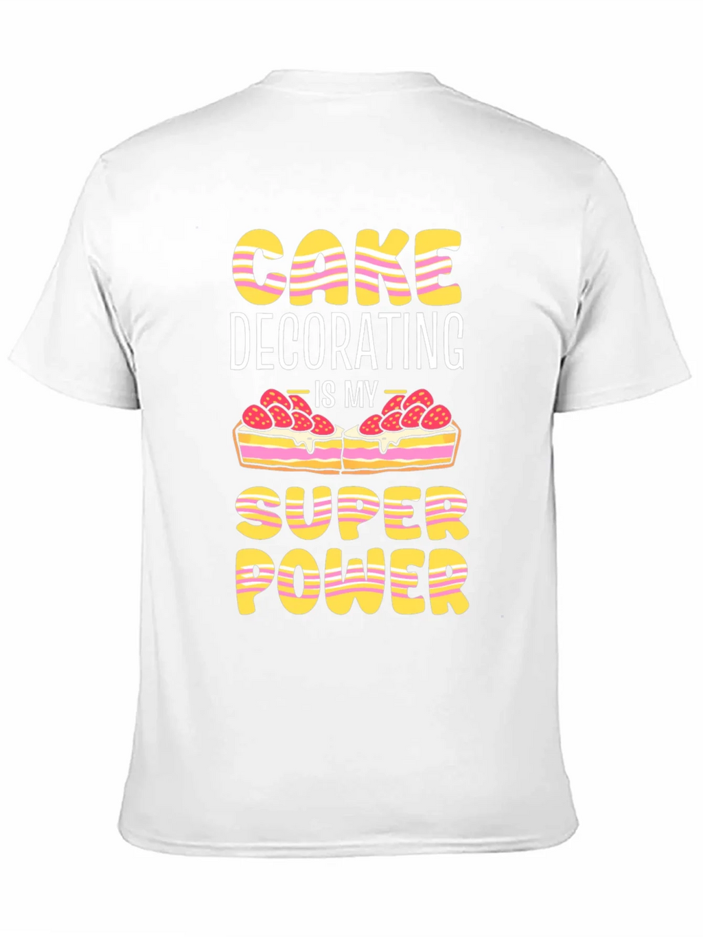 Cake Decorating Super Power Tee product image 10