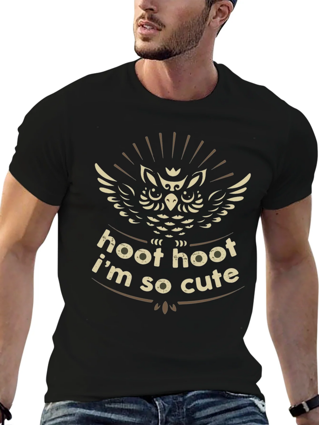 Cute Owl T-Shirt - Hoot Im So product image 6