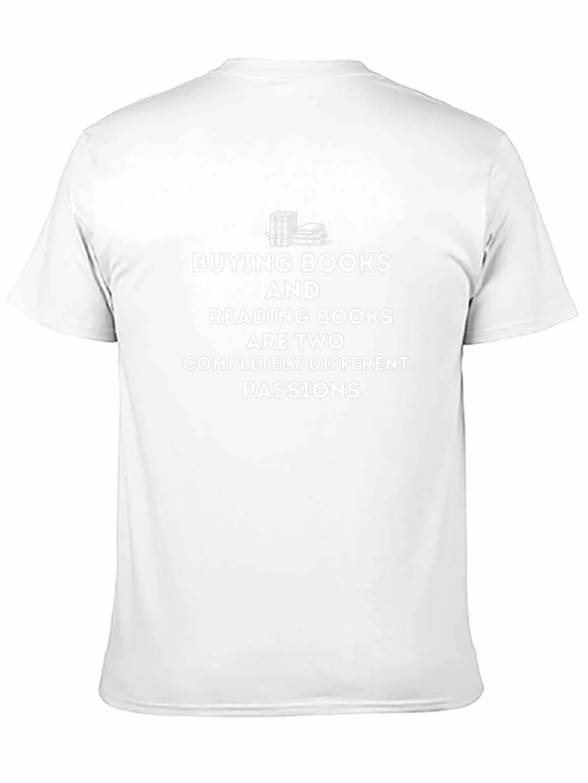 Book Lovers T-Shirt: Buying & Reading Books Passion Tee product image 10