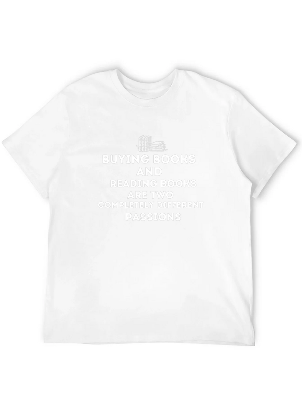 Book Lovers T-Shirt: Buying & Reading Books Passion Tee product image 11