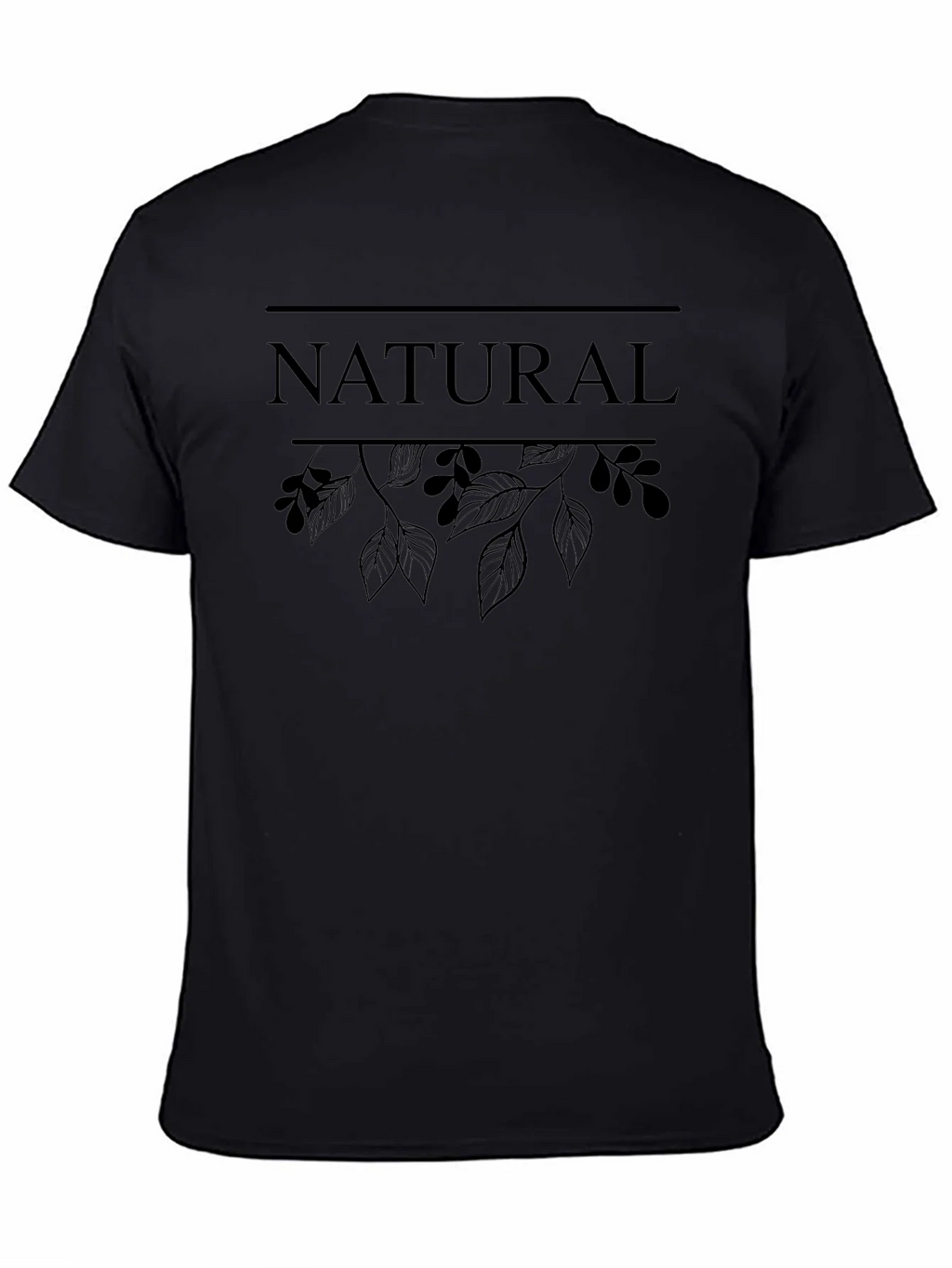 Natural Botanical Black Graphic Tee product image 4