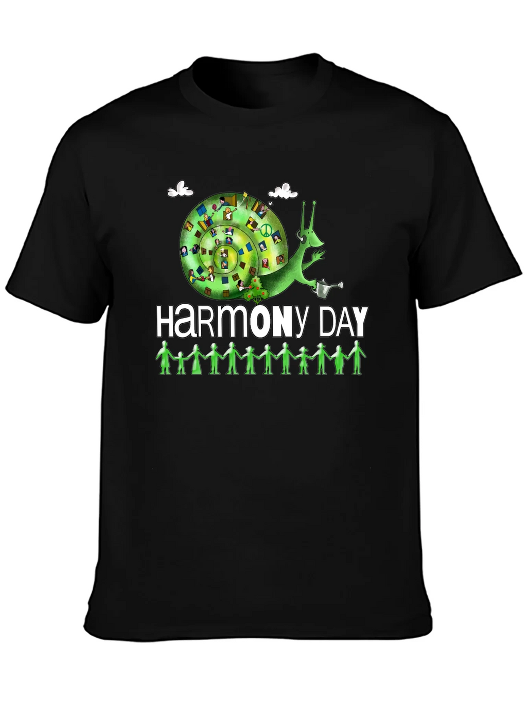 Harmony Day T-Shirt: Peace Love and Unity Design product image 3