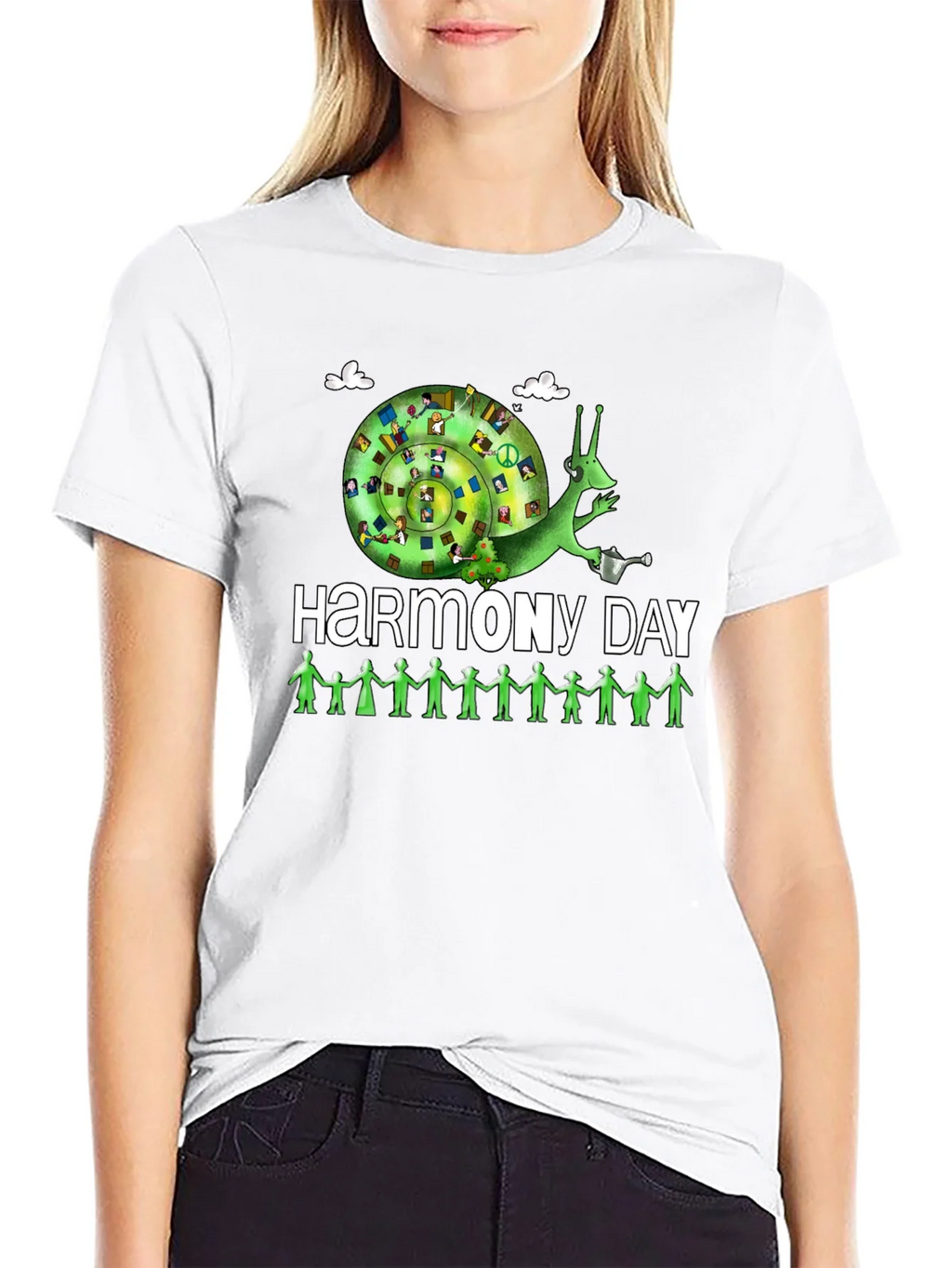 Harmony Day T-Shirt: Peace Love and Unity Design product image 8
