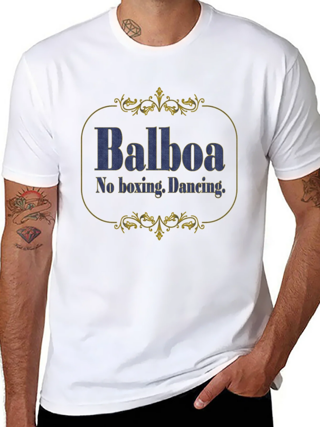 Balboa T-Shirt - No Boxing Dancing - Vintage Style product image 7