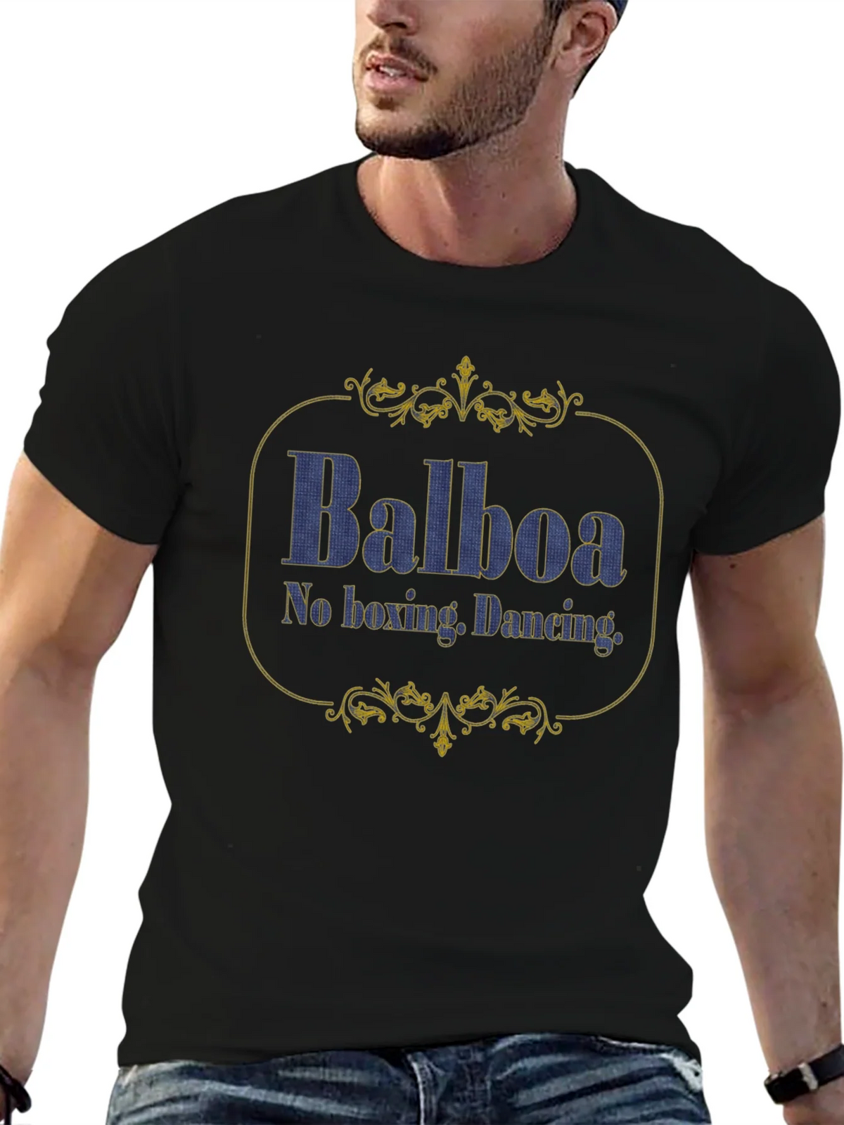 Balboa T-Shirt - No Boxing Dancing - Vintage Style product image 6